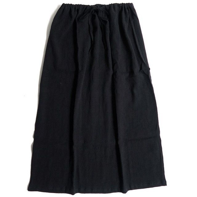 Other BASERANGE MAX SKIRT Crinkle Linen Long Skirt Natural Material Skirts SKMX-LC-SP25 DUTY FREE for USA