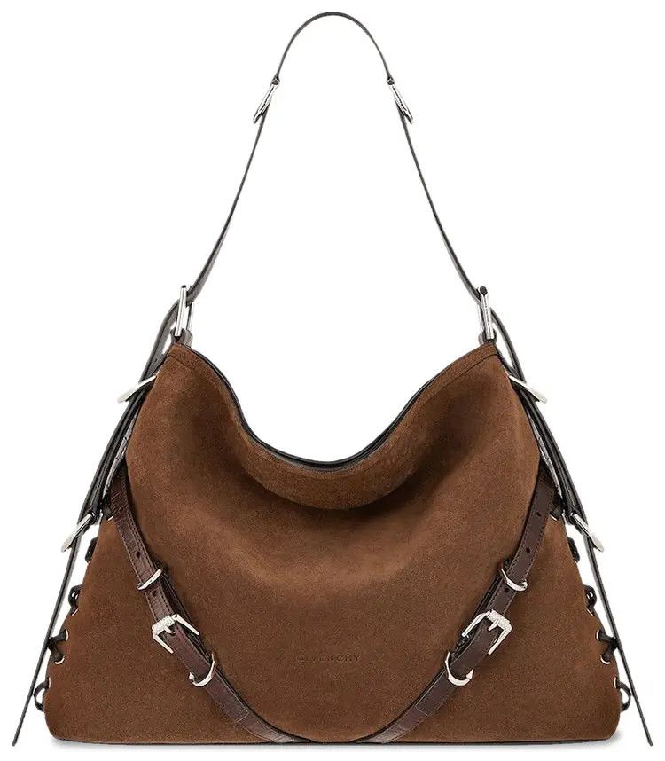 Givenchy o1srvl11e0725 Size:OS/ Medium Voyou Bag in Brown Size ONE SIZE - 1 Thumbnail