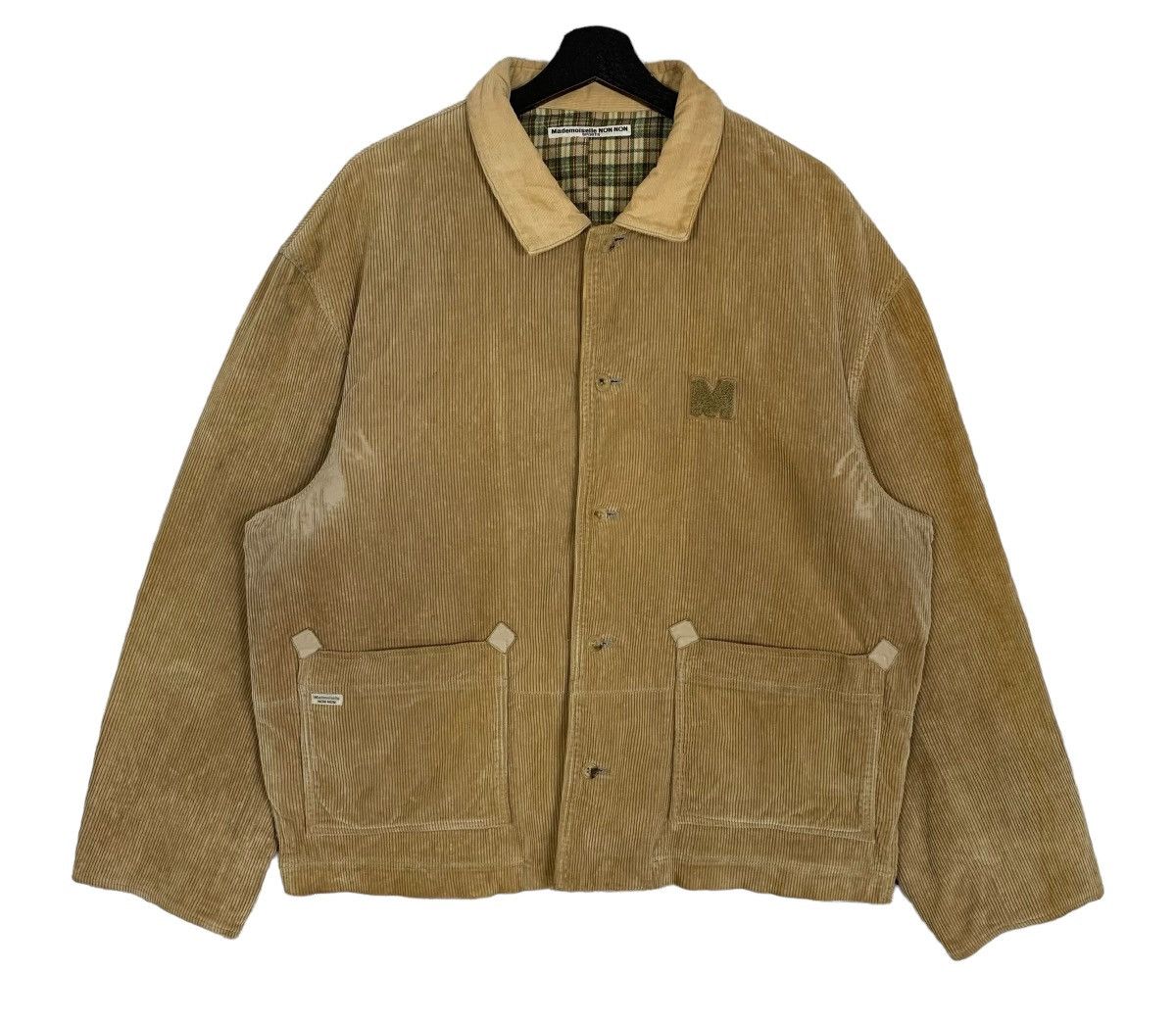 Designer Mademoiselle non non IseyMiyake designer Corduroy Jacket Size US L / EU 52-54 / 3 - 1 Thumbnail