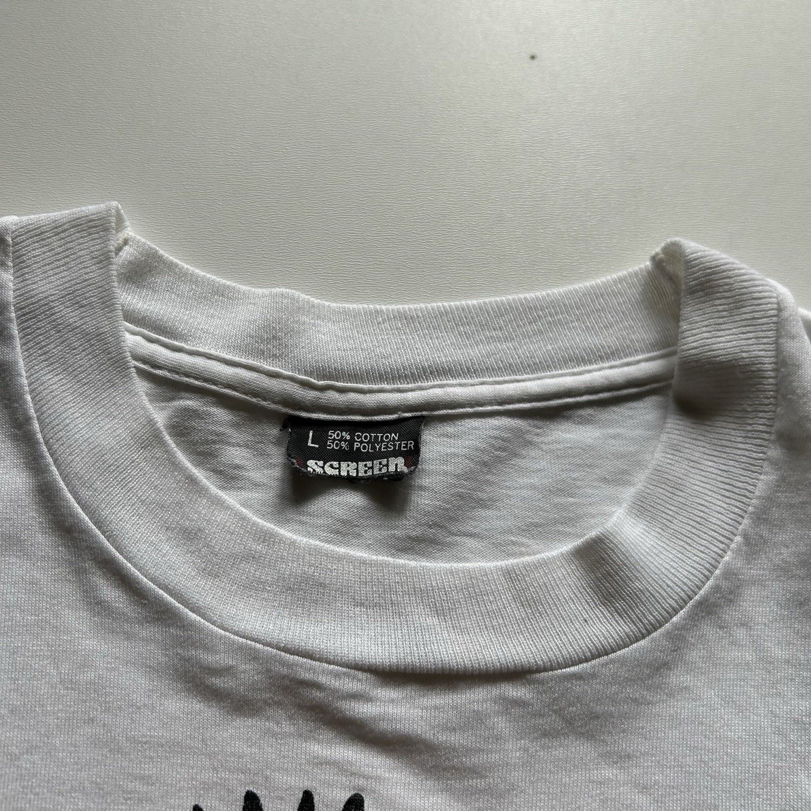 Fruit Of The Loom × The Simpsons × Vintage Vintage 90s Black Bart Simpson T Shirt Large Made In USA Size US L / EU 52-54 / 3 - 5 Thumbnail