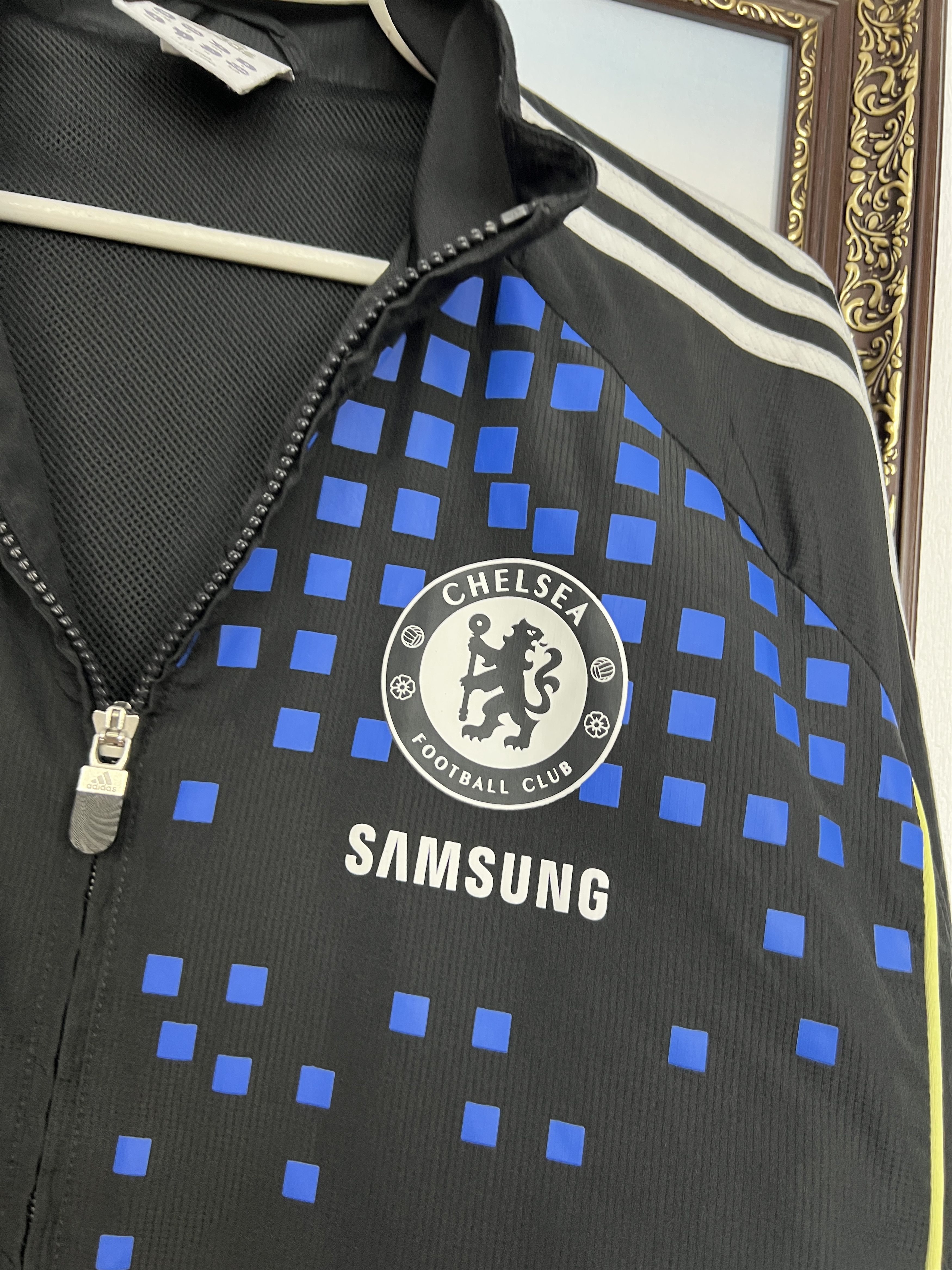 Adidas Vintage Adidas Chelsea Football Jacket Soccer Train Size US S / EU 44-46 / 1 - 4 Thumbnail