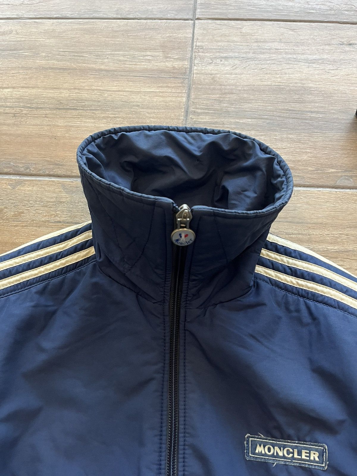 Descente × Moncler Vtg Moncler Descente Light Puffer Jacket Size US M / EU 48-50 / 2 - 15 Thumbnail