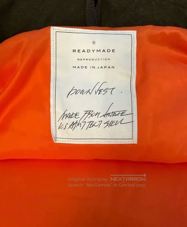 READYMADE Ready Made Thick vest Size US S / EU 44-46 / 1 - 2 Thumbnail