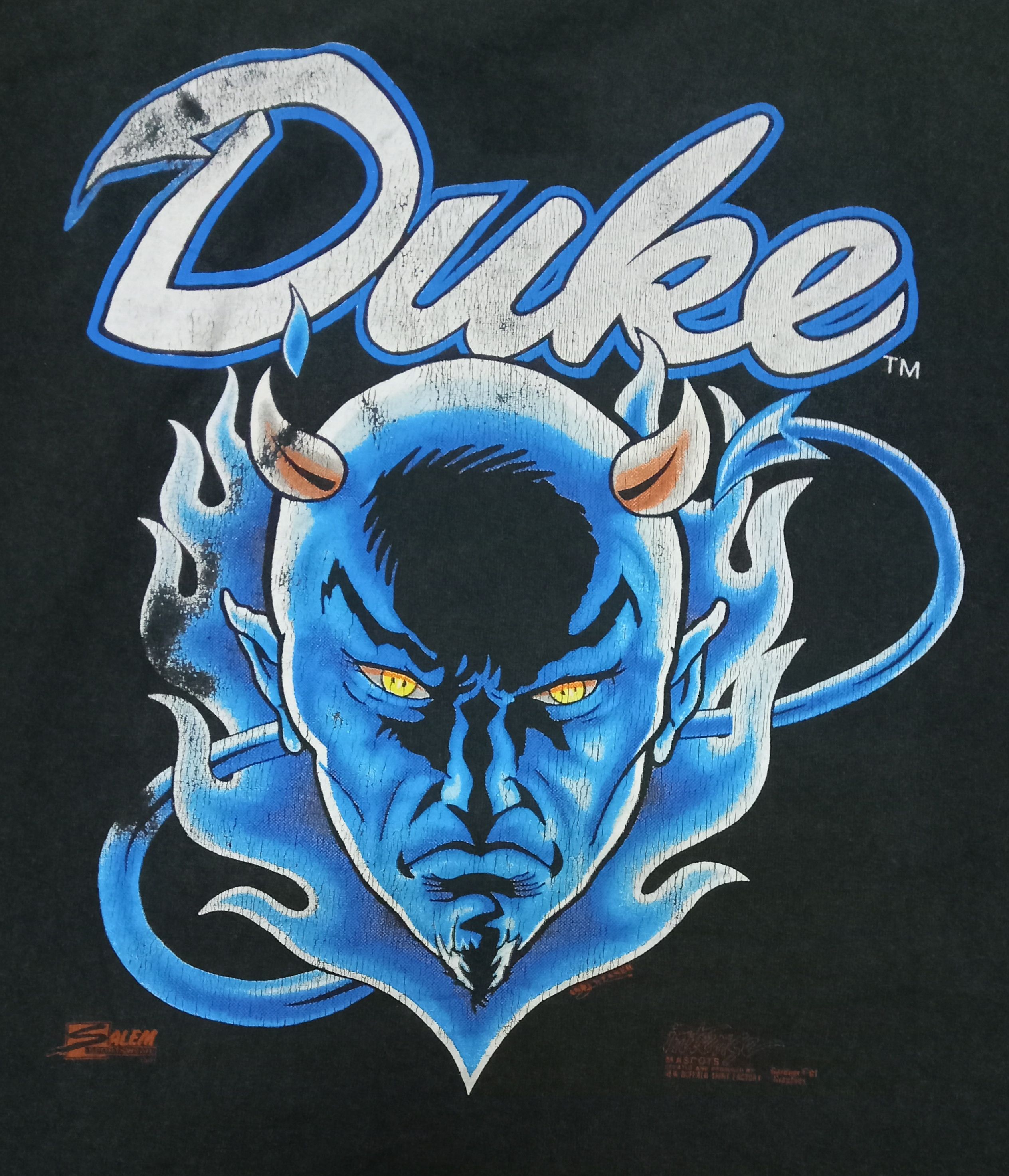 Salem Sportswear Vintage Duke 91' T Shirt Size US L / EU 52-54 / 3 - 4 Thumbnail