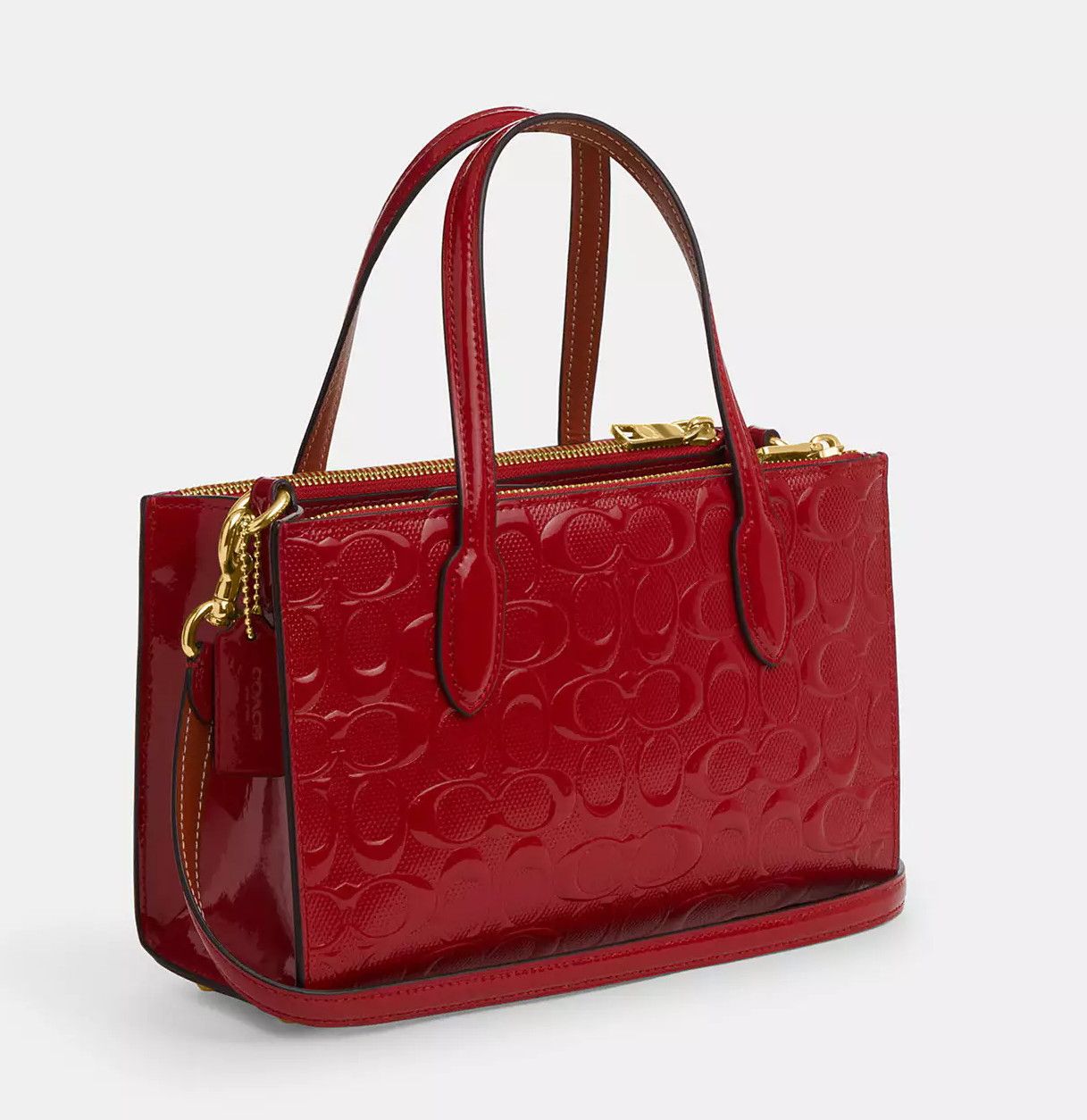 Coach Nina Small Tote Bag In Signature Leather CV400 Size ONE SIZE - 13 Thumbnail