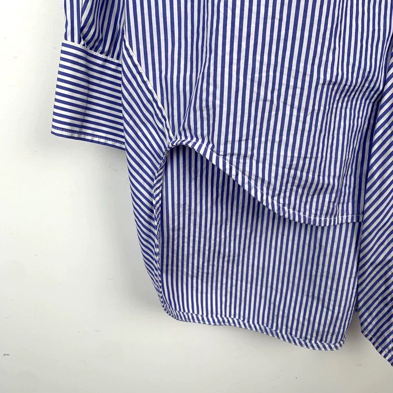 Other Balenciaga size 36 Blue striped logo monogrammed cotton la Size XS / US 0-2 / IT 36-38 - 4 Thumbnail