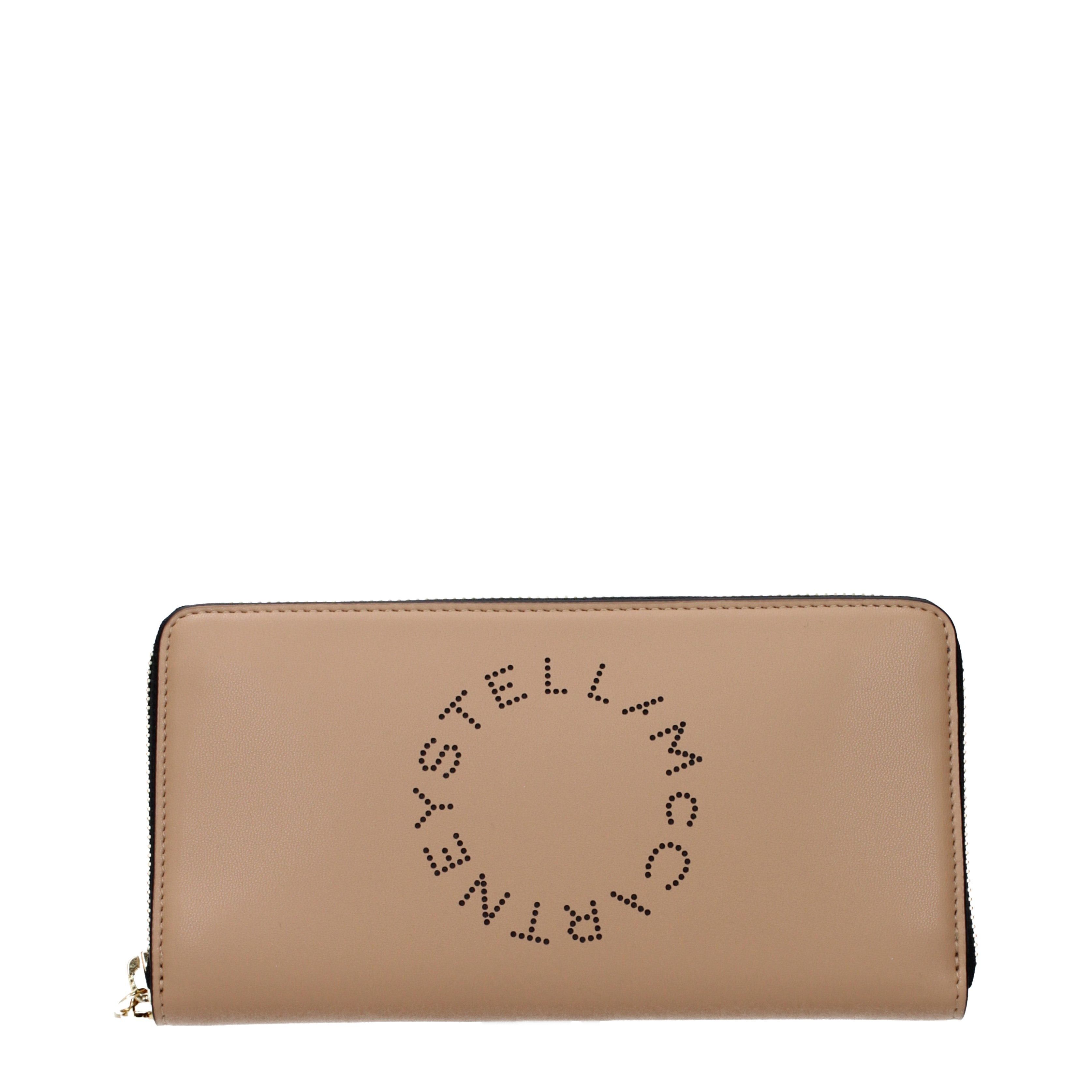 Stella McCartney Stella McCartney Wallets Women Eco Leather Beige/Blush Size ONE SIZE - 1 Thumbnail