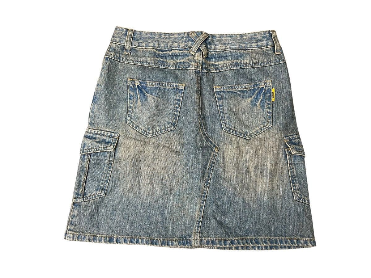 Japanese Brand Vintage Genuine Mini Skirt Six Pocket Streetwear Size 30" / US 8 / IT 44 - 2 Thumbnail