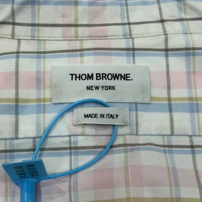 Thom Browne Thom Browne Classic blue shirt Size US XL / EU 56 / 4 - 4 Thumbnail