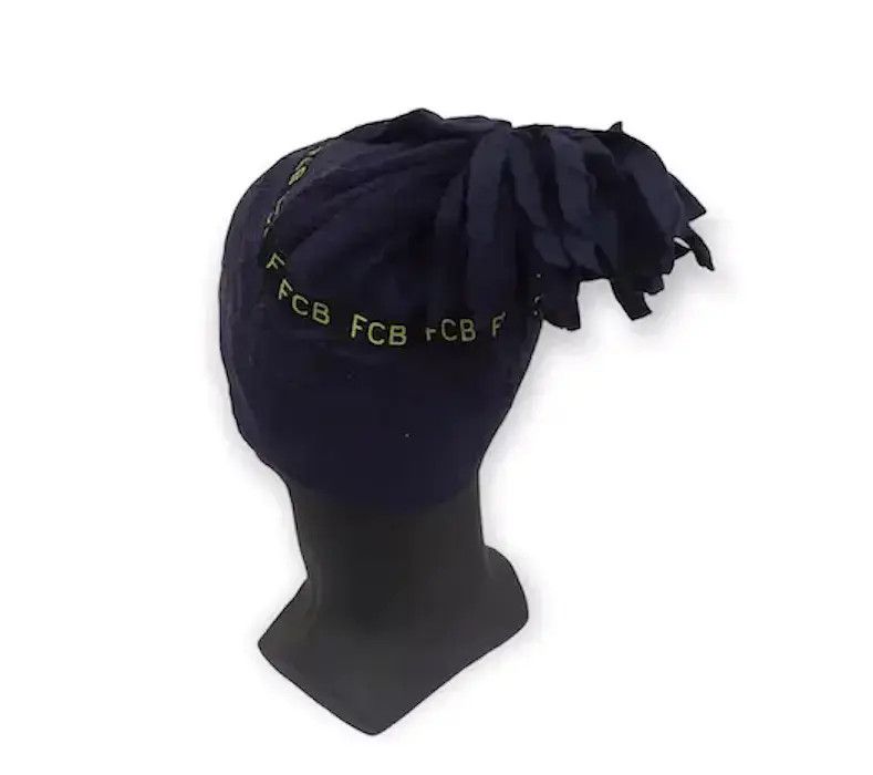 Other F.C Barcelona Big Logo Beanie Hat Size ONE SIZE - 3 Thumbnail