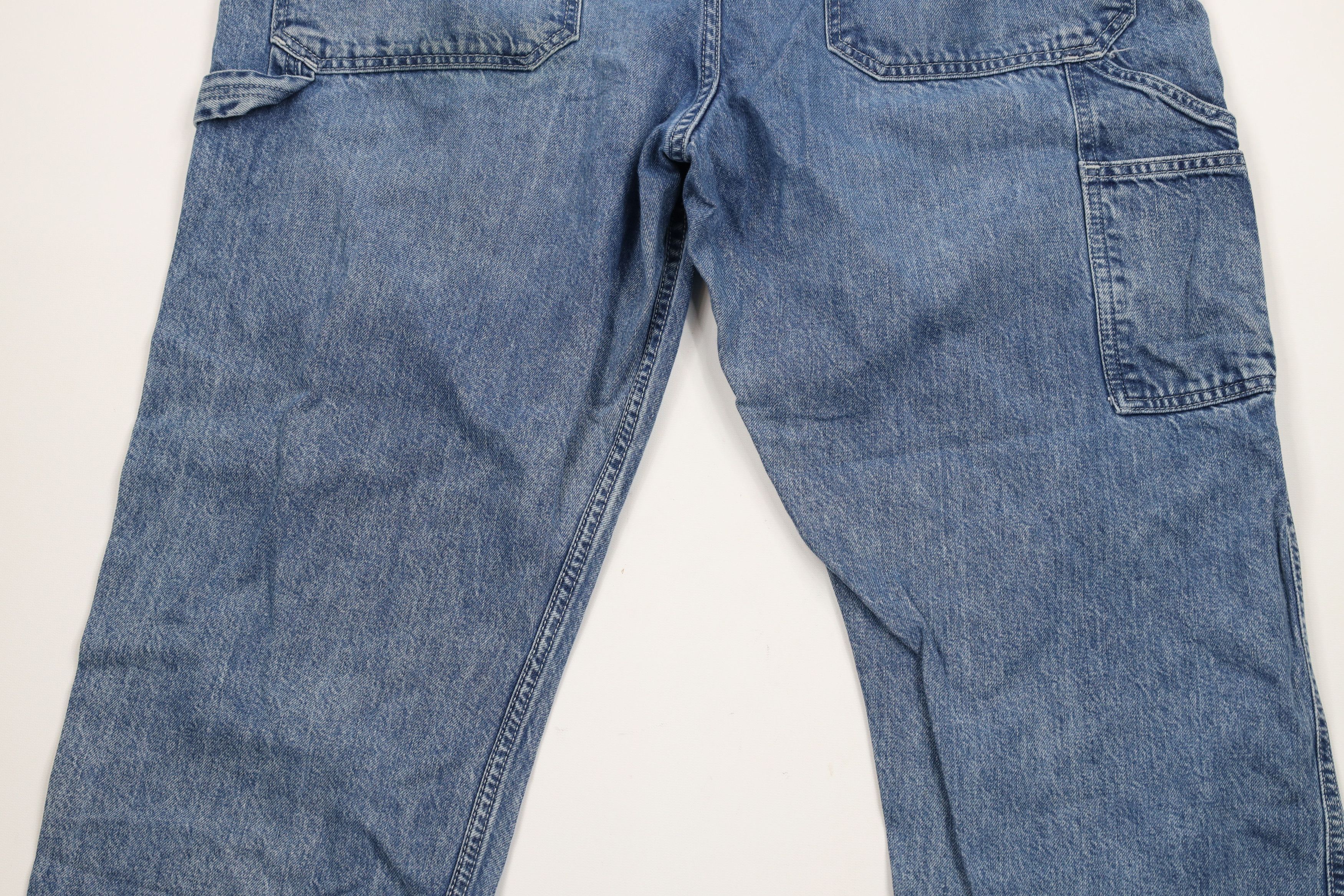 Levi's × Vintage Vintage Y2K Levis Relaxed Fit Dungaree Denim Jeans Blue Size US 38 / EU 54 - 11 Thumbnail