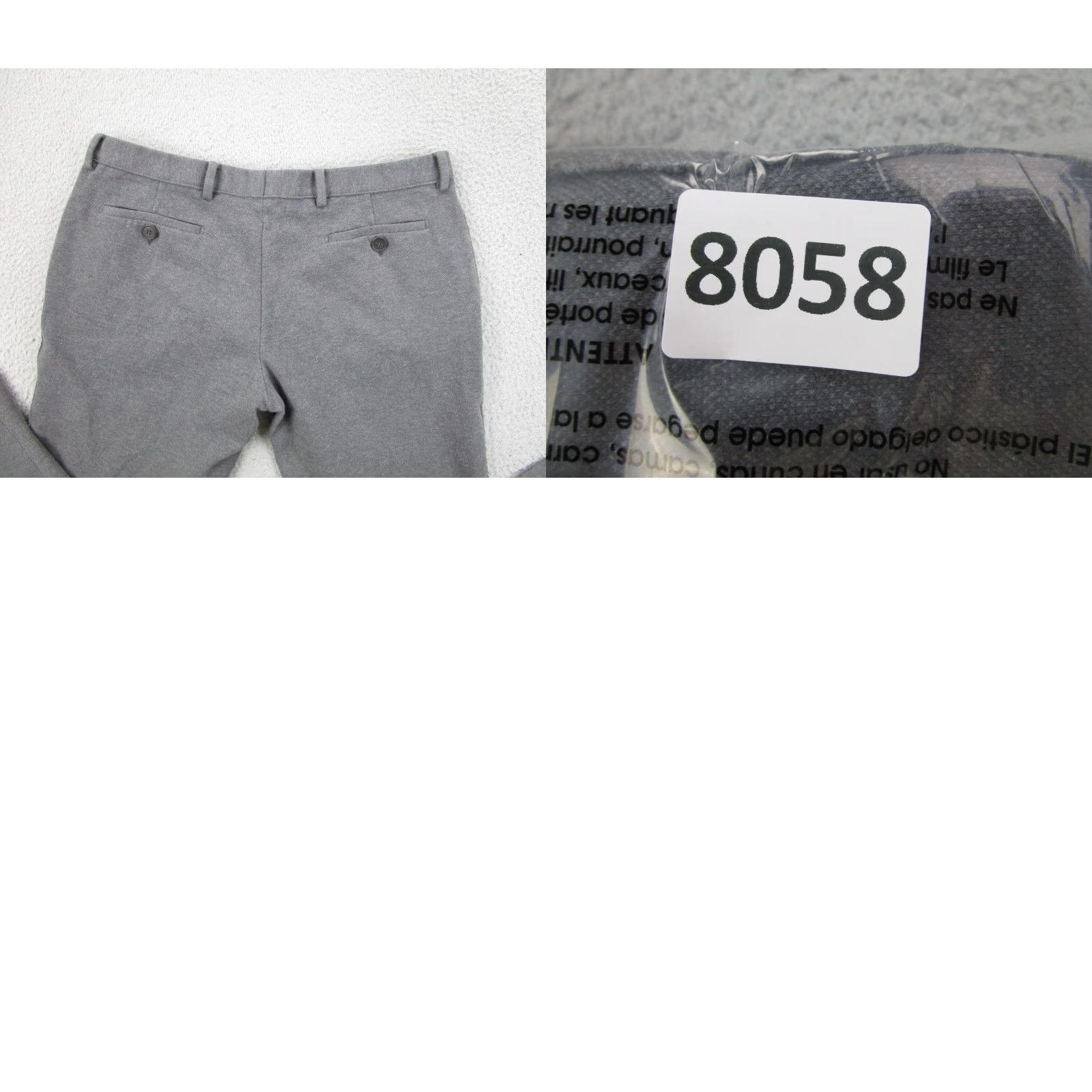Harris Wharf London Harris Wharf London Pants Mens 36x28 Gray Preppy Academia Business Casual Dress Pants Straight Pockets IT 52 Vintage No Size US 36 / EU 52 - 9 Thumbnail