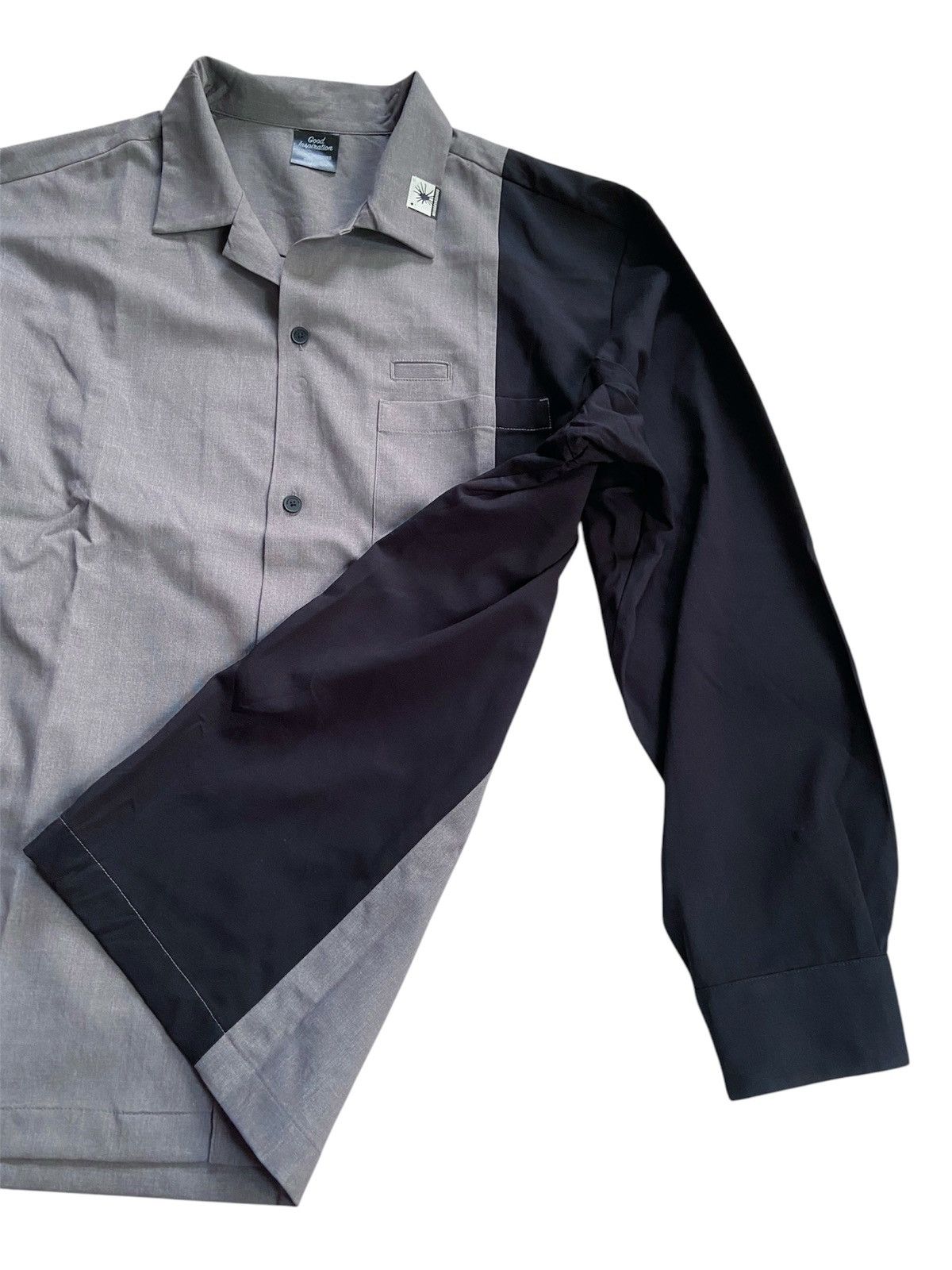 GU × Maison MIHARA YASUHIRO MIHARAYASUHIRONx GU COLORS BLOCK BUTTON DOWN SHIRT Size US XL / EU 56 / 4 - 3 Thumbnail