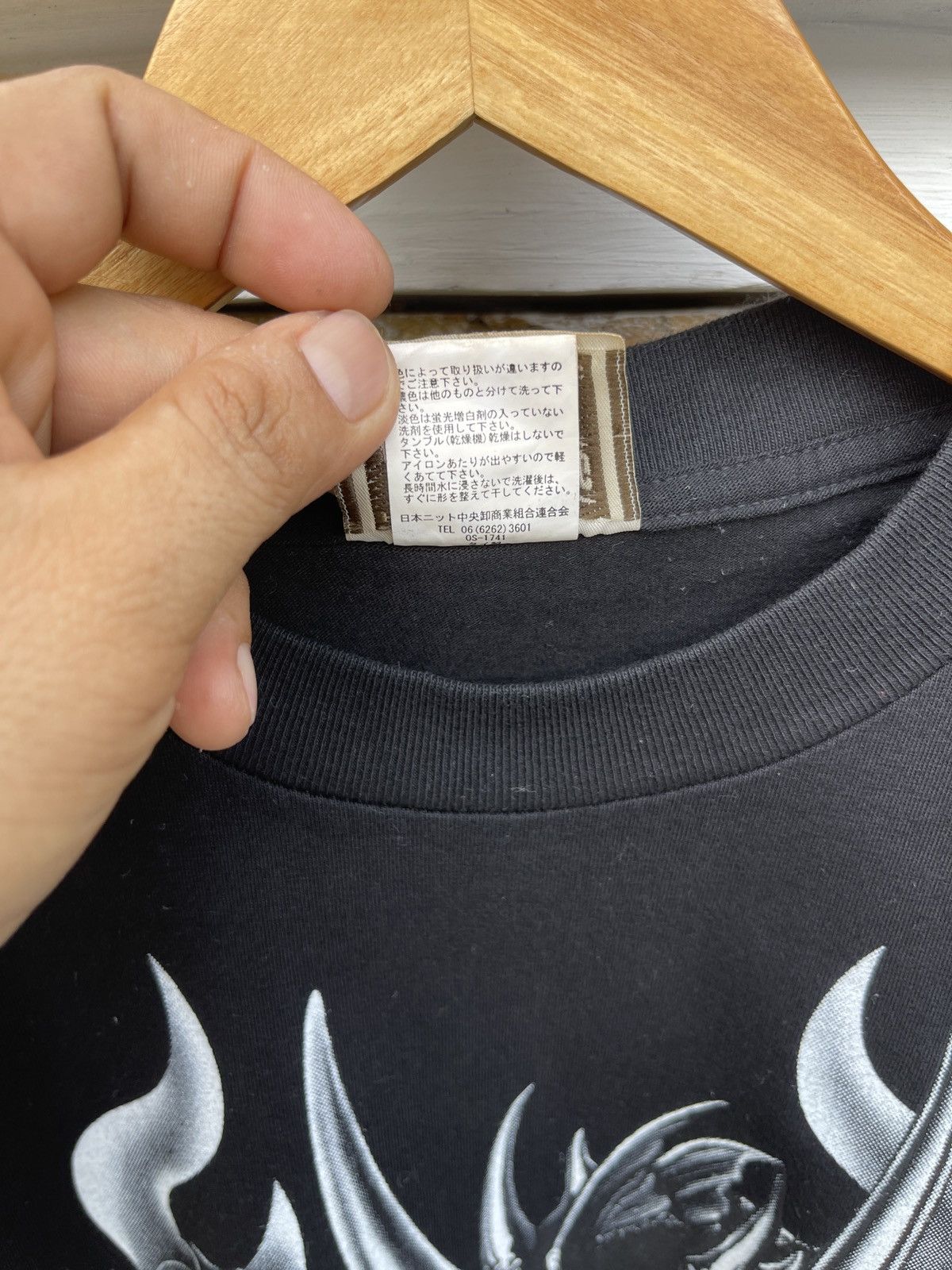 Japanese Brand Rare🔥Vintage AMERICAN FEELING Dragon Skull Tee Size US L / EU 52-54 / 3 - 8 Thumbnail