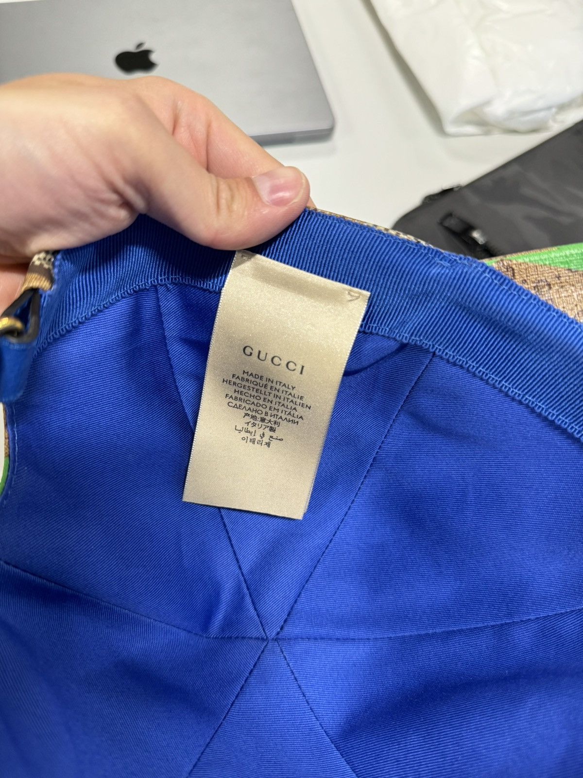 Gucci Gucci GG Monogram Baseball Cap NEW 600$ Size ONE SIZE - 5 Thumbnail