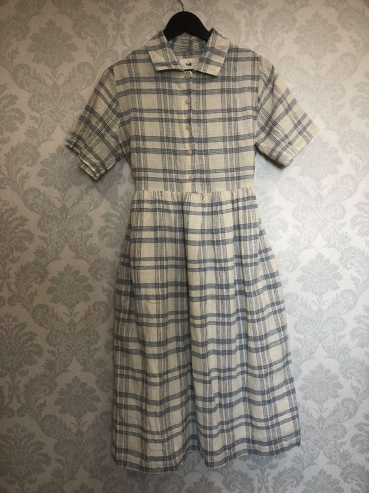 Folk Folk Loom Midi Dress Folk Clothing Alber Check Size S / US 4 / IT 40 - 2 Thumbnail