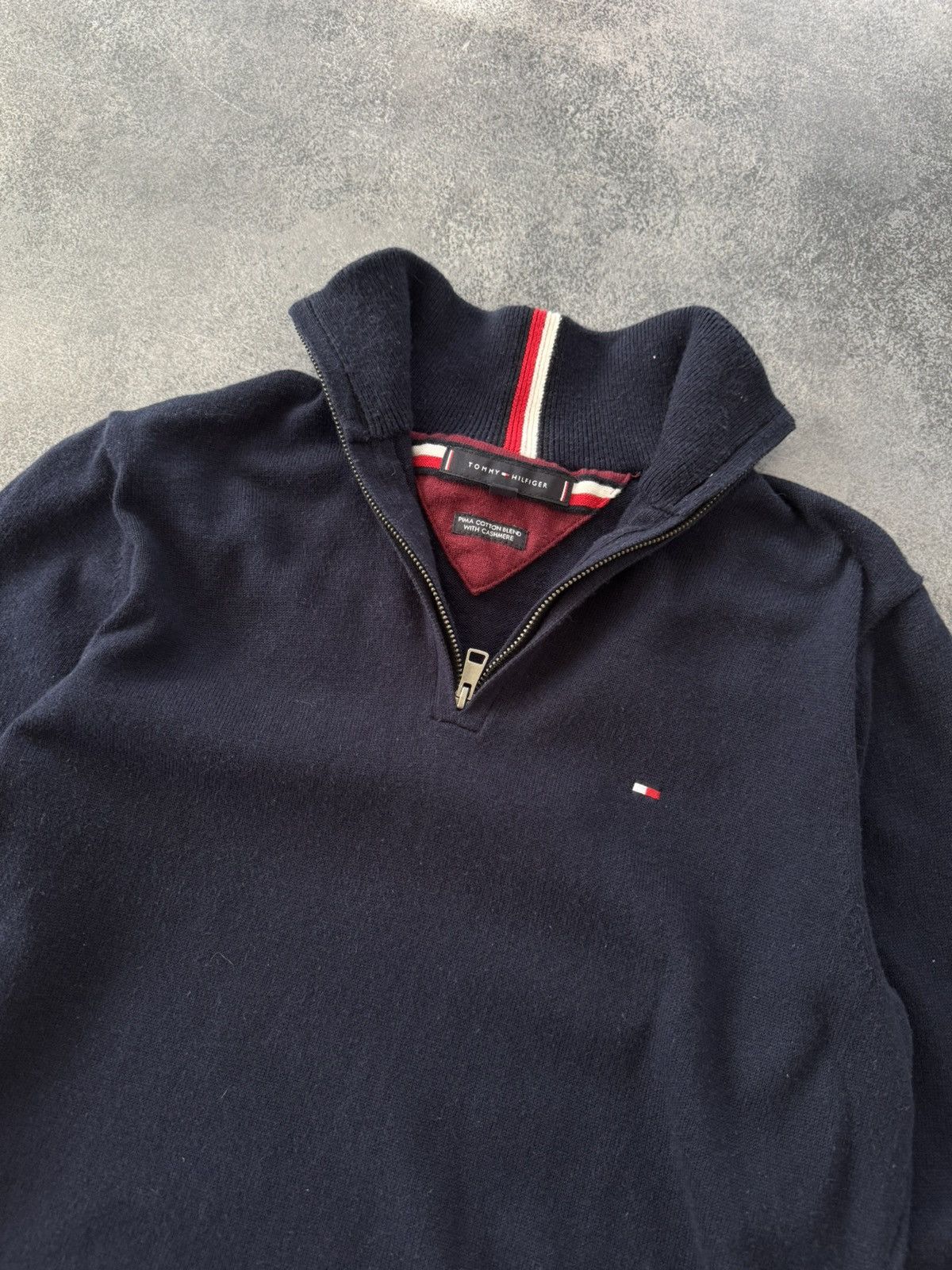 Tommy Hilfiger Tommy Hilfiger 1/4 zip up sweater Size US S / EU 44-46 / 1 - 5 Thumbnail