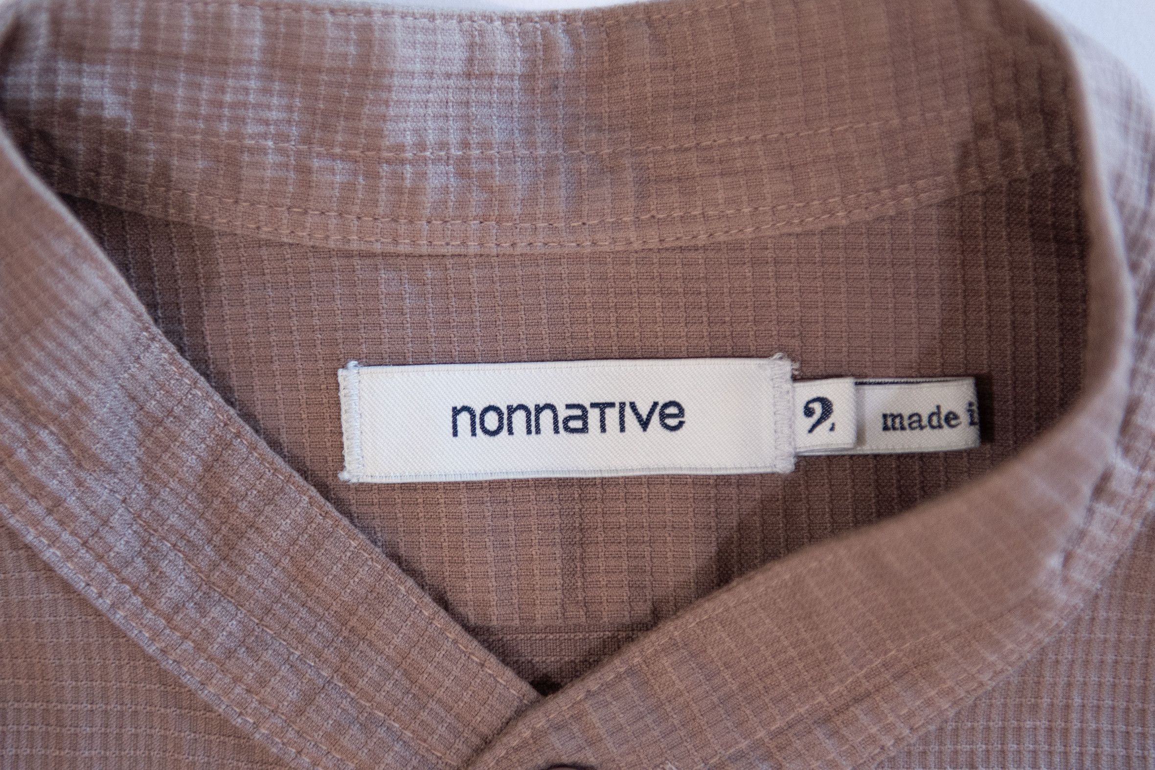 Nonnative MASTER L/S SHIRT C/P DOBBY STRETCH OVERDYED Size US M / EU 48-50 / 2 - 9 Thumbnail