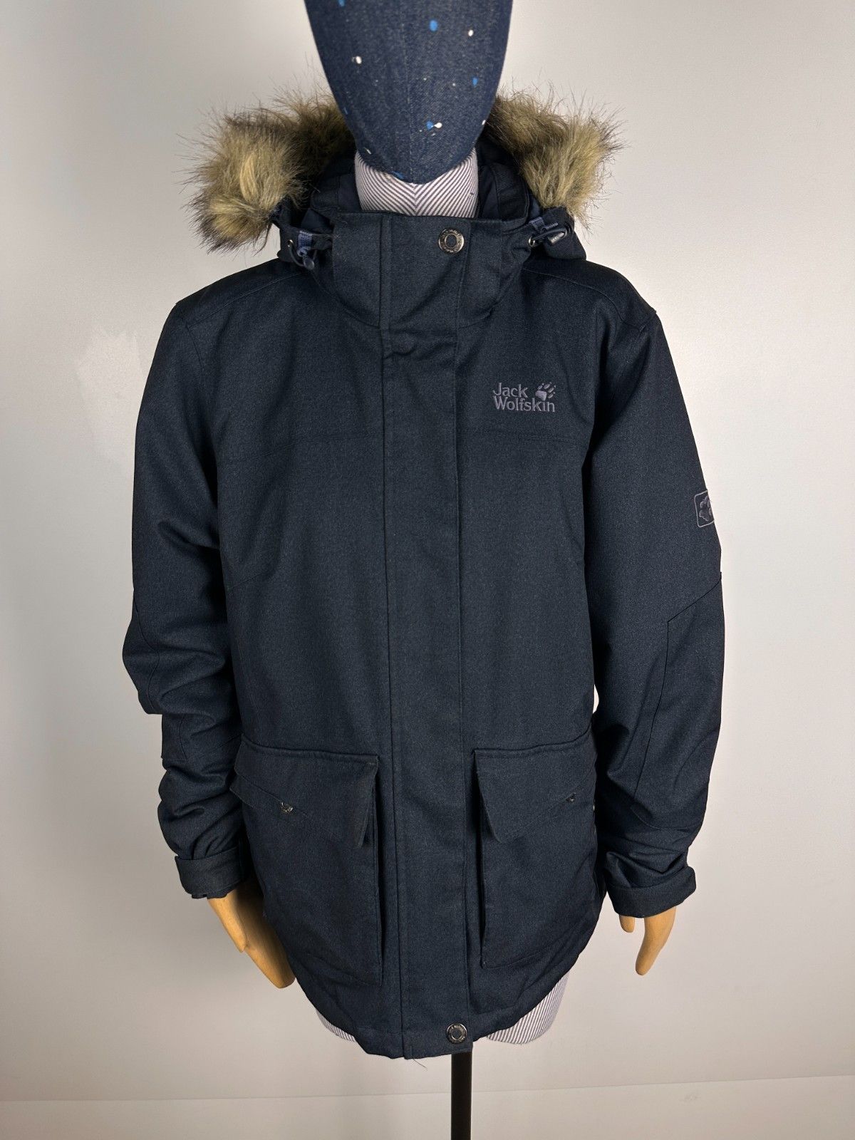 Jack Wolfskin Microguard Texapore Jacket Hooded Parka Size M