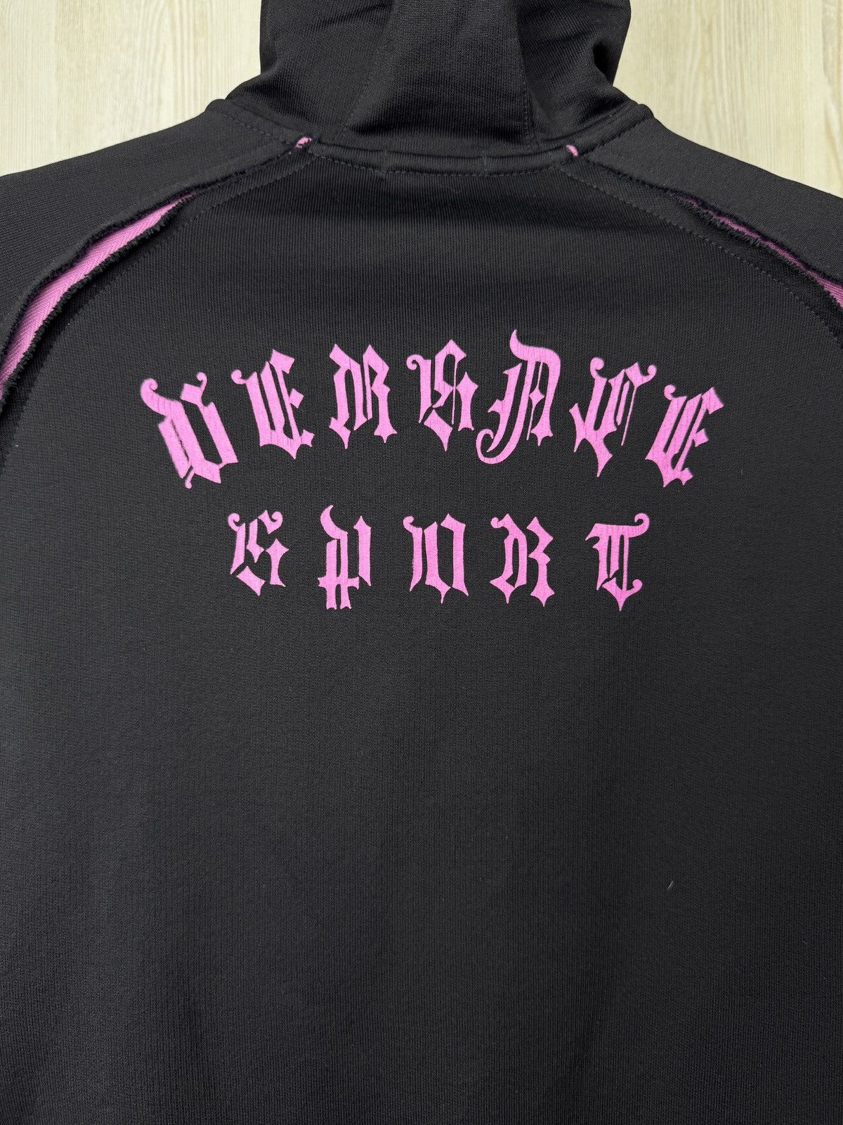 Versace Versace Sport Full Zip Hoodie Big Back Logo Womens size M Size M / US 6-8 / IT 42-44 - 3 Thumbnail