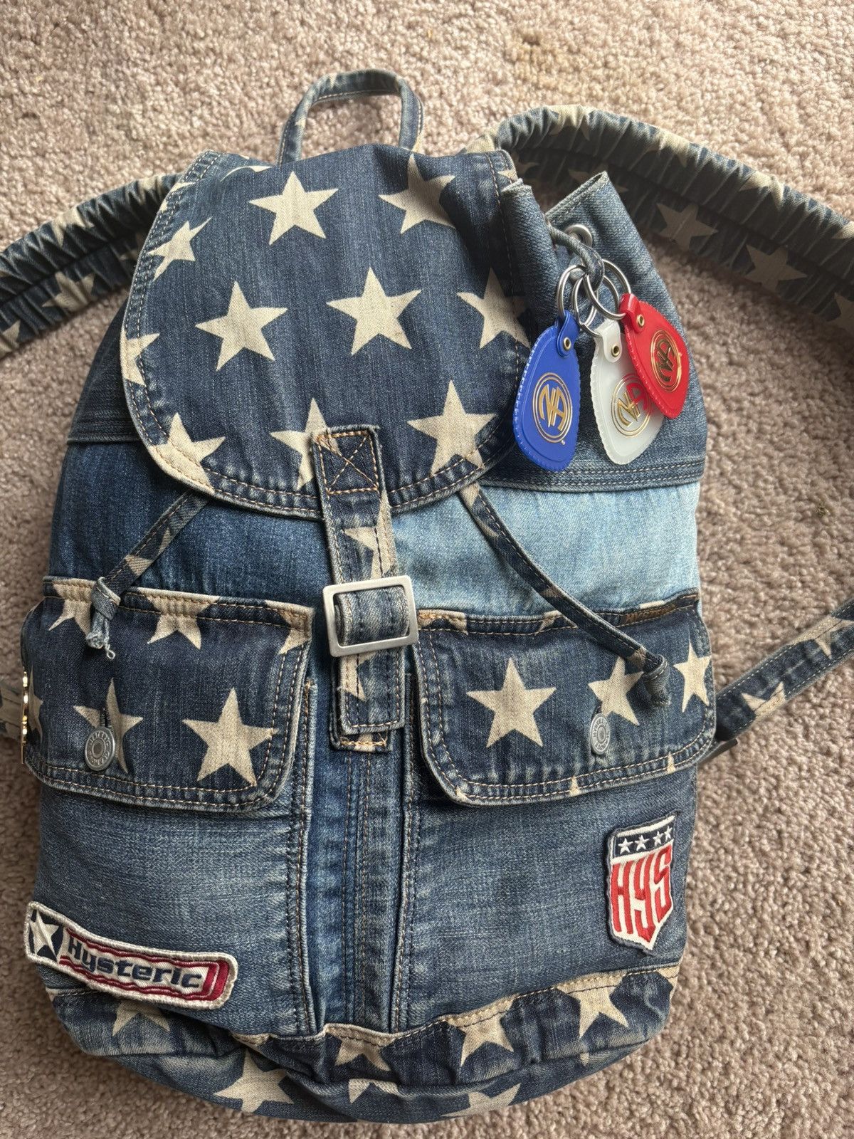Hysteric Glamour Rare Hysteric Glamour Bag American Star Vintage Size ONE SIZE - 5 Thumbnail