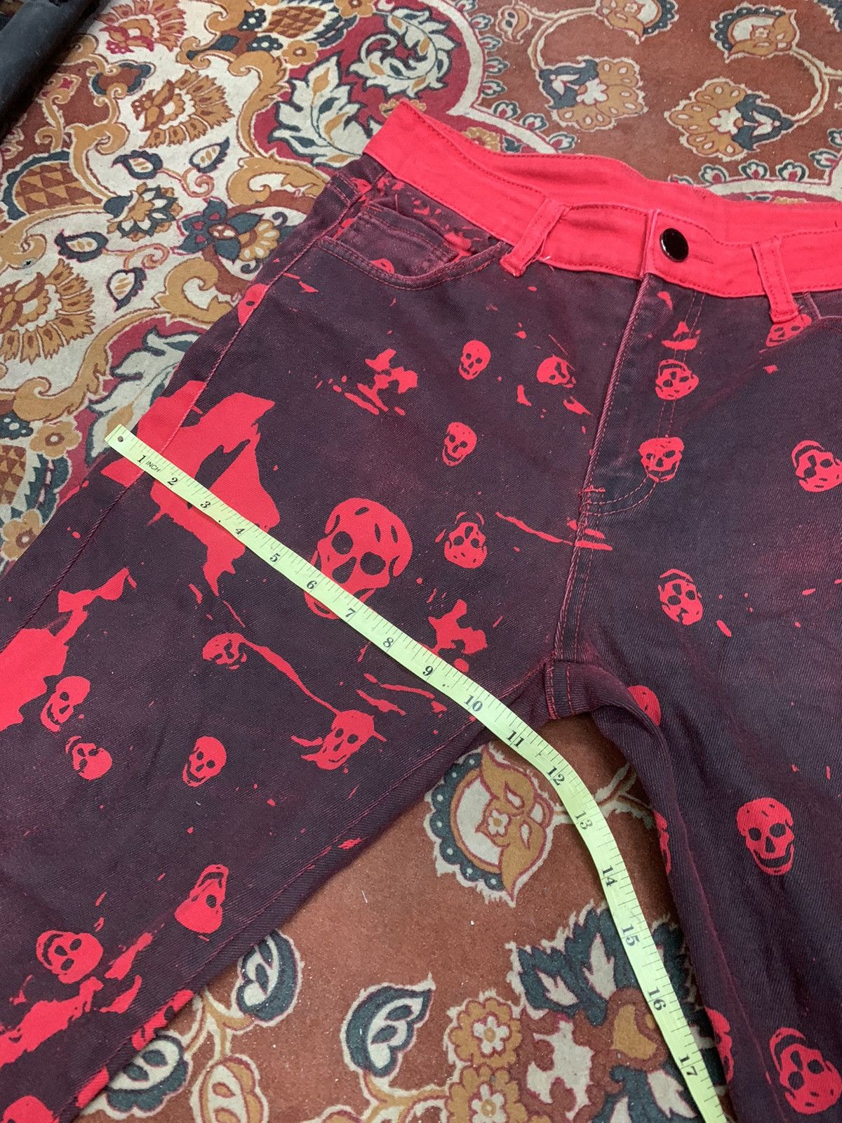 14th Addiction × If Six Was Nine × Japanese Brand Punk skulls japanese brand Size US 31 - 12 Thumbnail