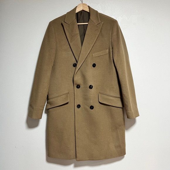Altea Altea Italian Double-Breasted Cashmere Coat -Made in Italy Size US M / EU 48-50 / 2 - 2 Thumbnail