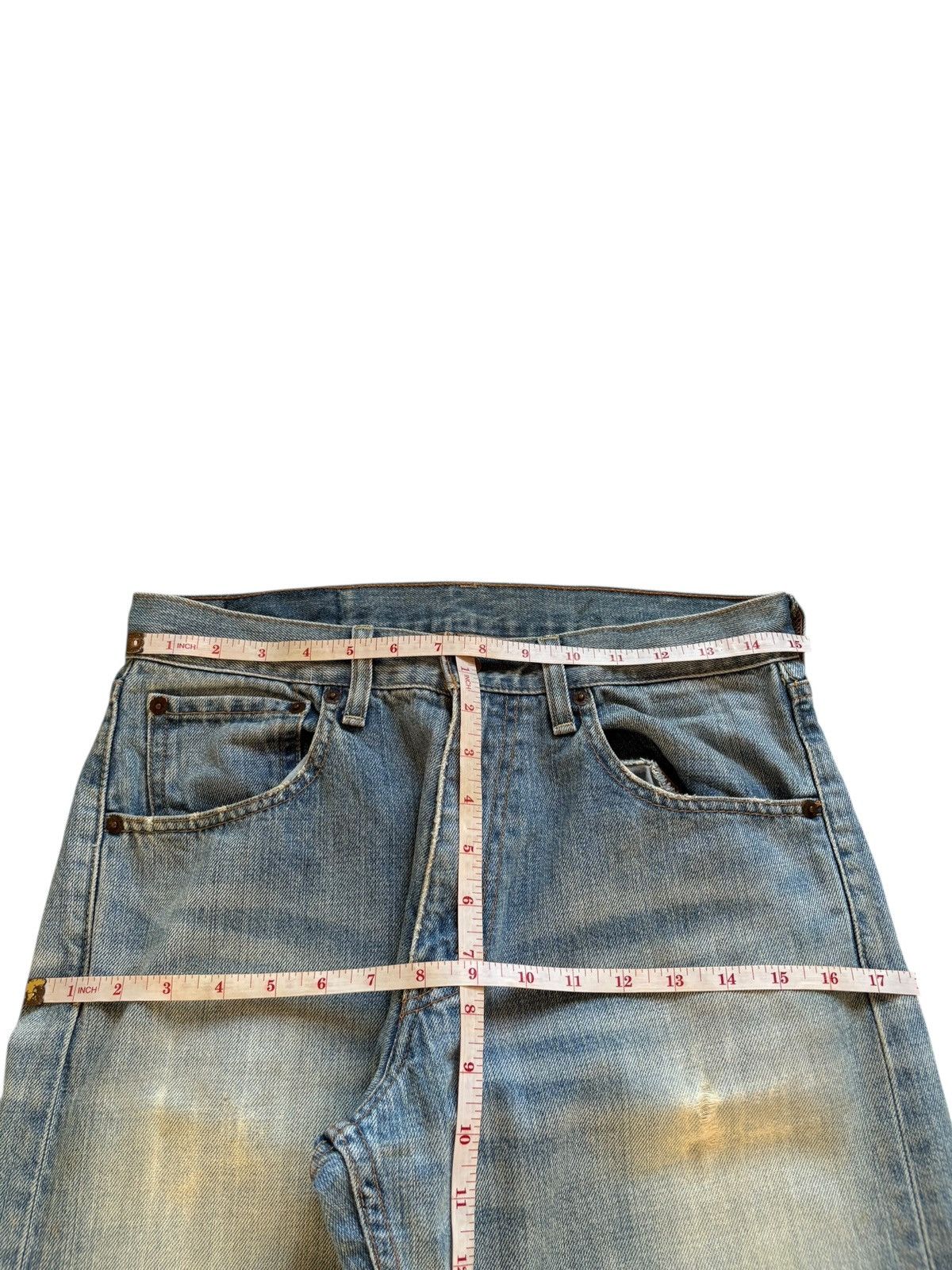 Levi's Vintage 90s Levis Mud Wash Loose Baggy Jeans Size US 30 / EU 46 - 12 Thumbnail