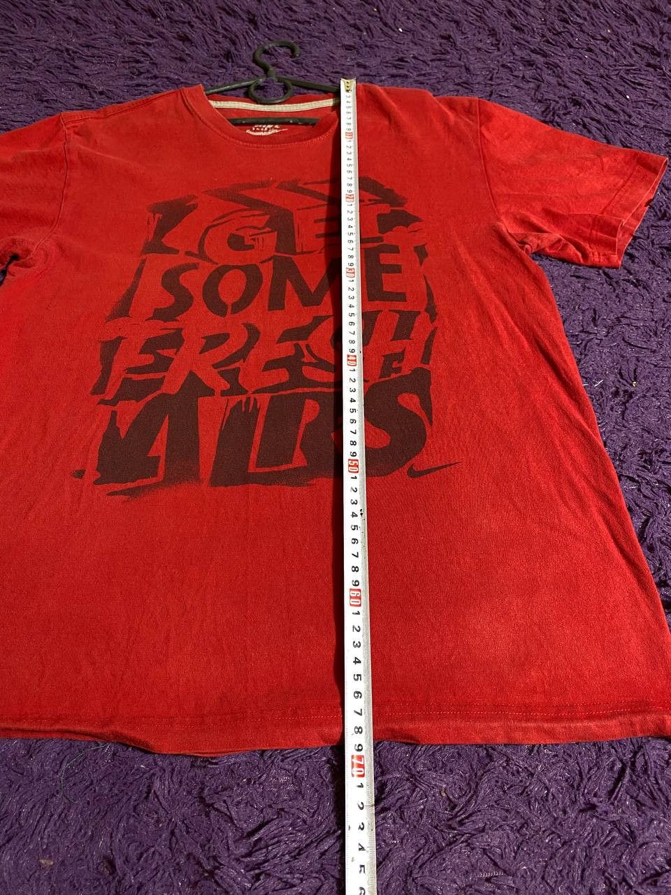Nike × Vintage 90s Nike Swoosh Vintage Y2K Oversized Retro T-Shirt Size US M / EU 48-50 / 2 - 2 Thumbnail