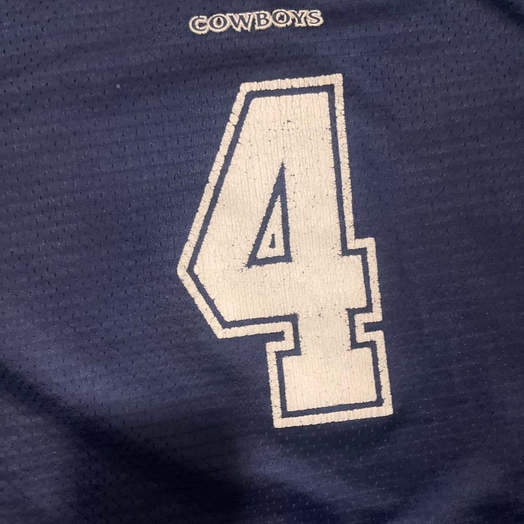 NFL Dallas Cowboys Prescott navy and white jersey size 2XL Size US XXL / EU 58 / 5 - 5 Thumbnail