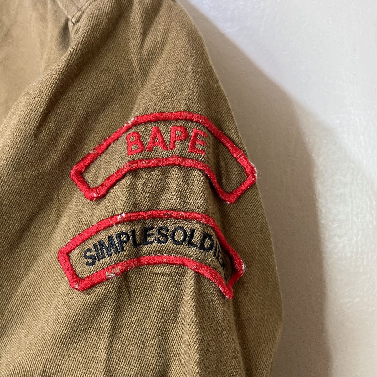 Bape OG BAPE Boy Scout Button Up Long Sleeve Size US S / EU 44-46 / 1 - 8 Thumbnail