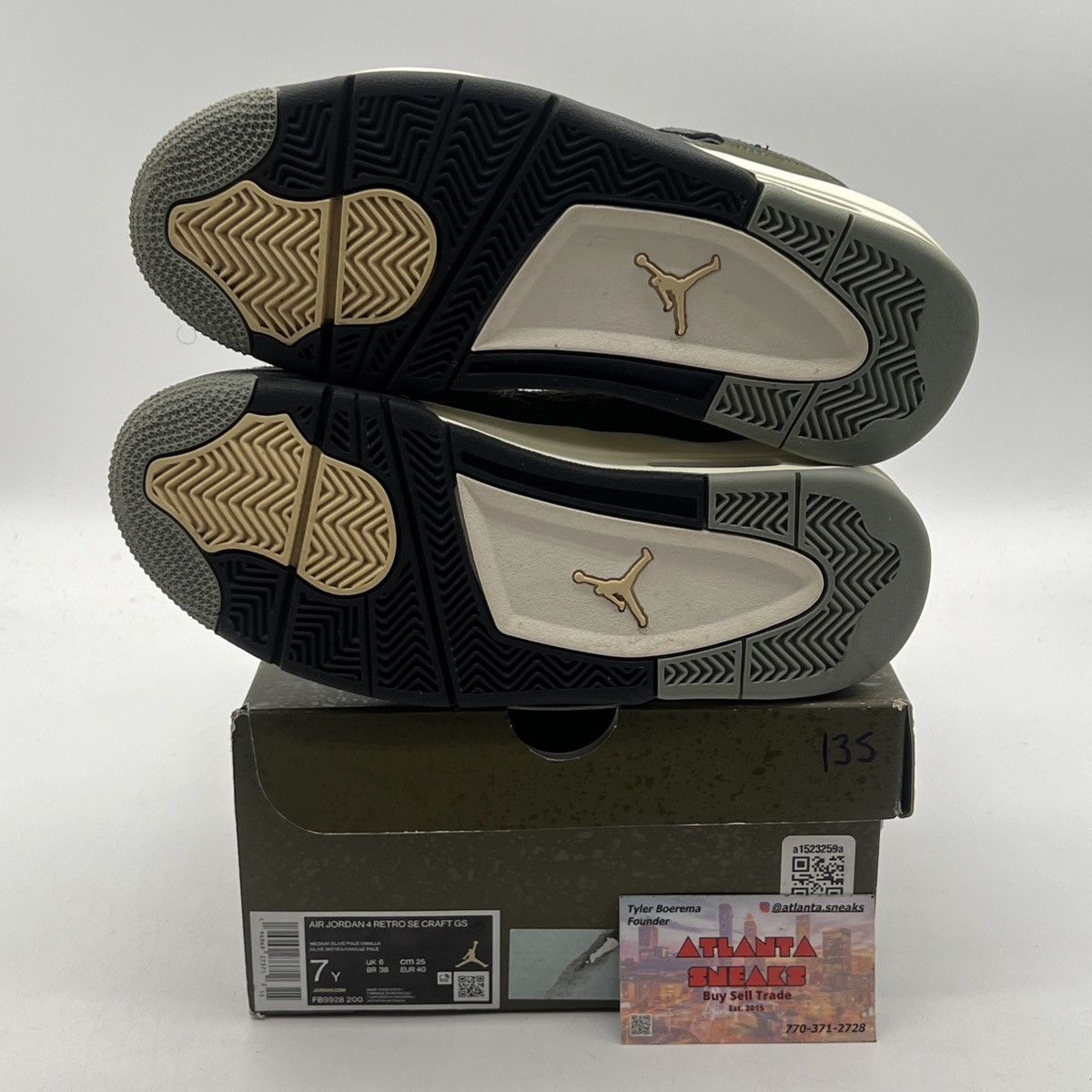 Jordan Brand Air Jordan 4 craft olive Size US 7 / EU 40 - 9 Thumbnail