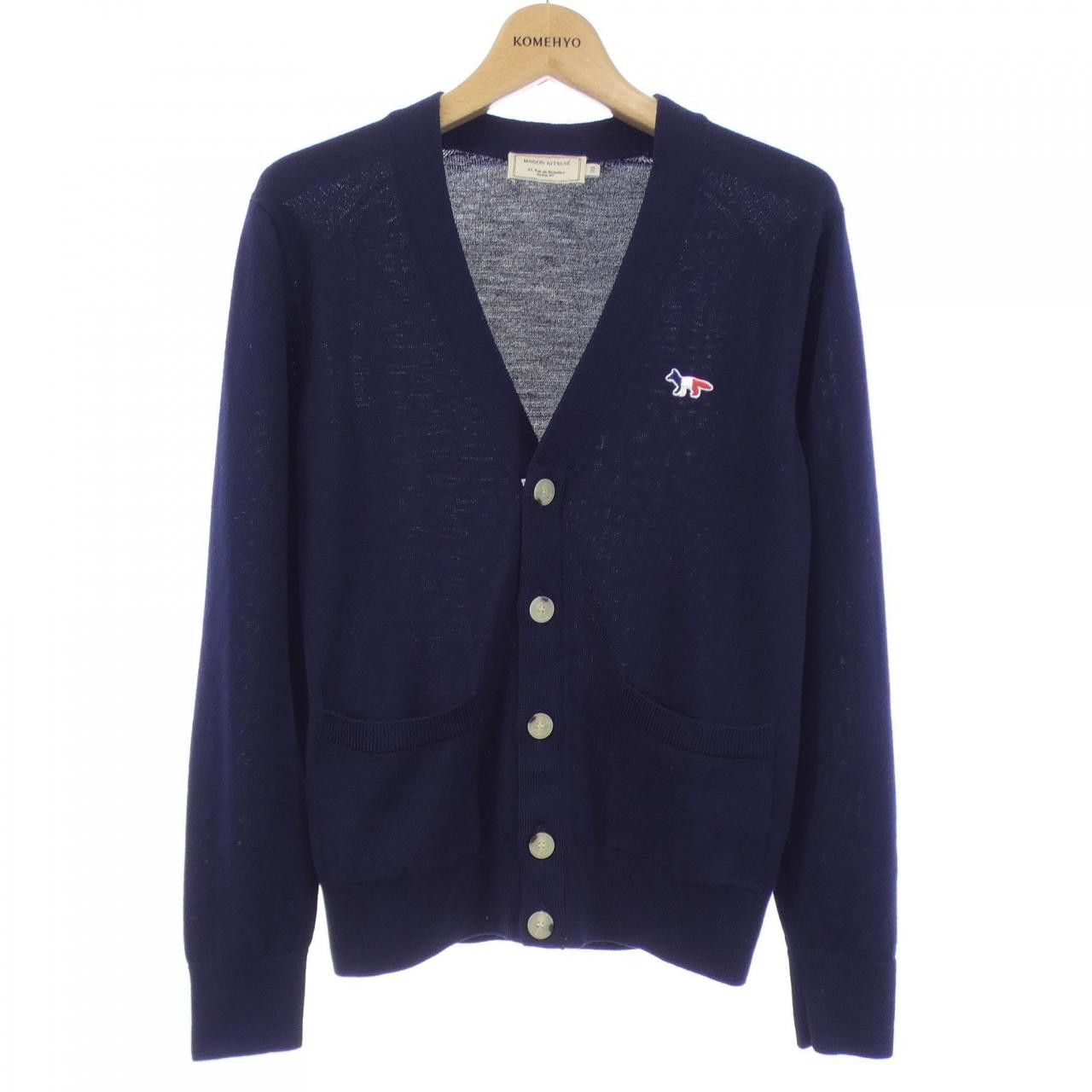 Maison Kitsune Maison Kitsune Maison Kitsune Cardigan Textile Tops AU00500KT1036 DUTY FREE for USA Size ONE SIZE - 1 Thumbnail