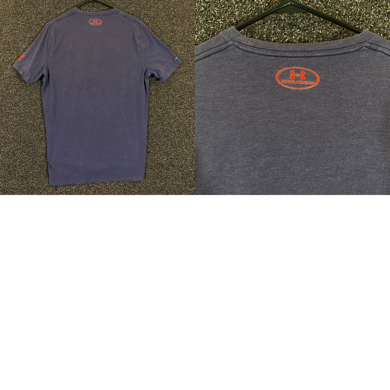 Under Armour Under Armour Shirt Mens Medium Blue Red White Heatgear Tee Short Sleeve Shirt Size US M / EU 48-50 / 2 - 8 Thumbnail