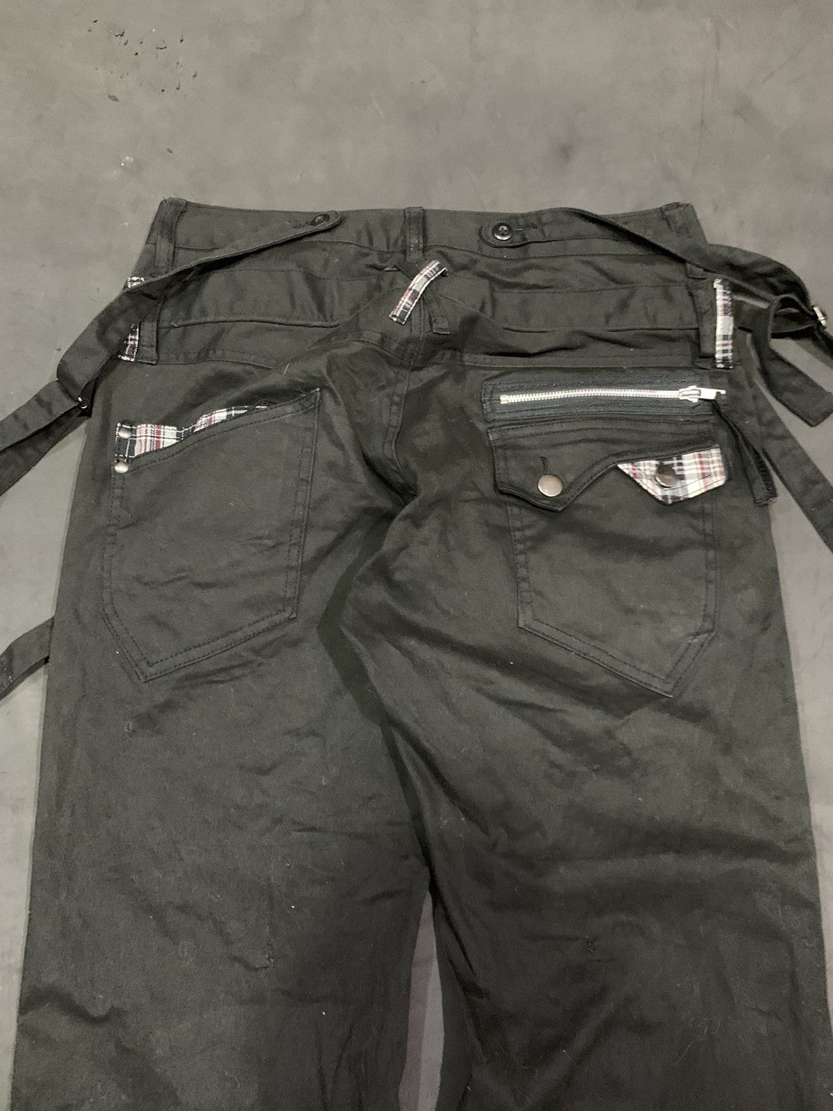 Japanese Brand 🖤BLACKFRIDAY🖤Wild khakis double waist pants bondage pants Size US 33 - 4 Thumbnail