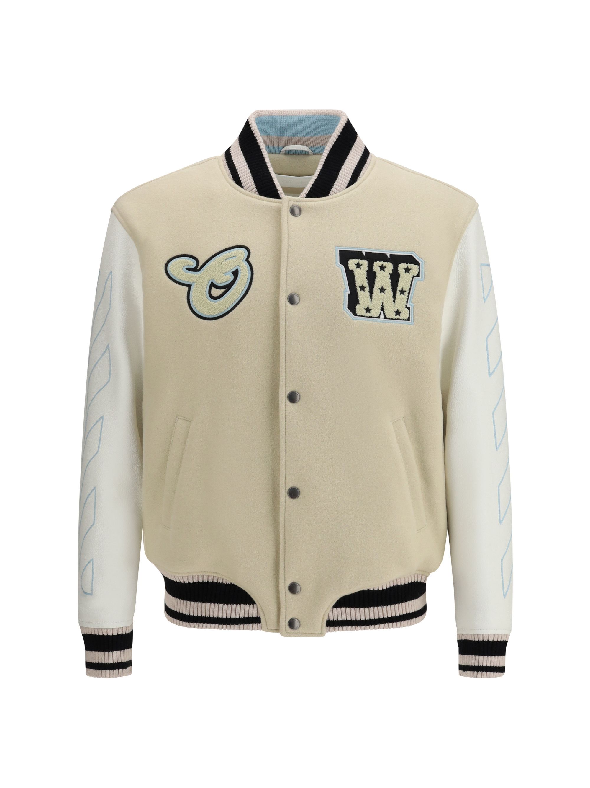 Off-White Varsity Star Logo Jacket Size US M / EU 48-50 / 2 - 1 Thumbnail