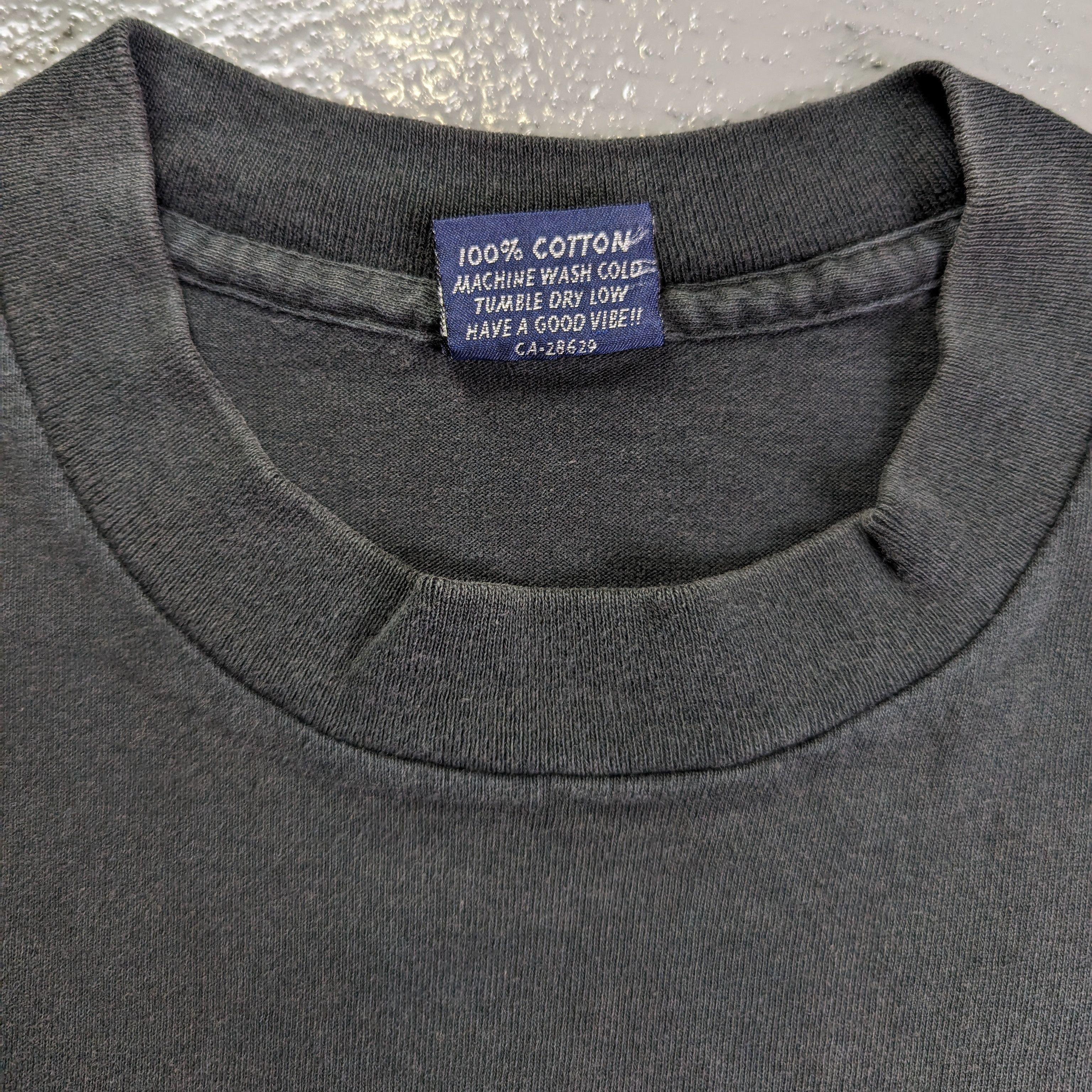 Stussy × Vintage Vintage Late 80s-Early 90s stussy big logo tshirt Size US M / EU 48-50 / 2 - 7 Thumbnail