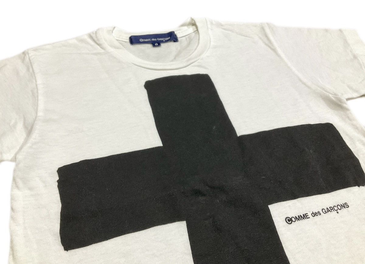 Comme des Garcons × Comme des Garcons Homme × Comme des Garcons SHIRT 🔥Rare Archived Ad1992 Comme Des Garcons Kids Cross Shirt Size US XXS / EU 40 - 4 Thumbnail