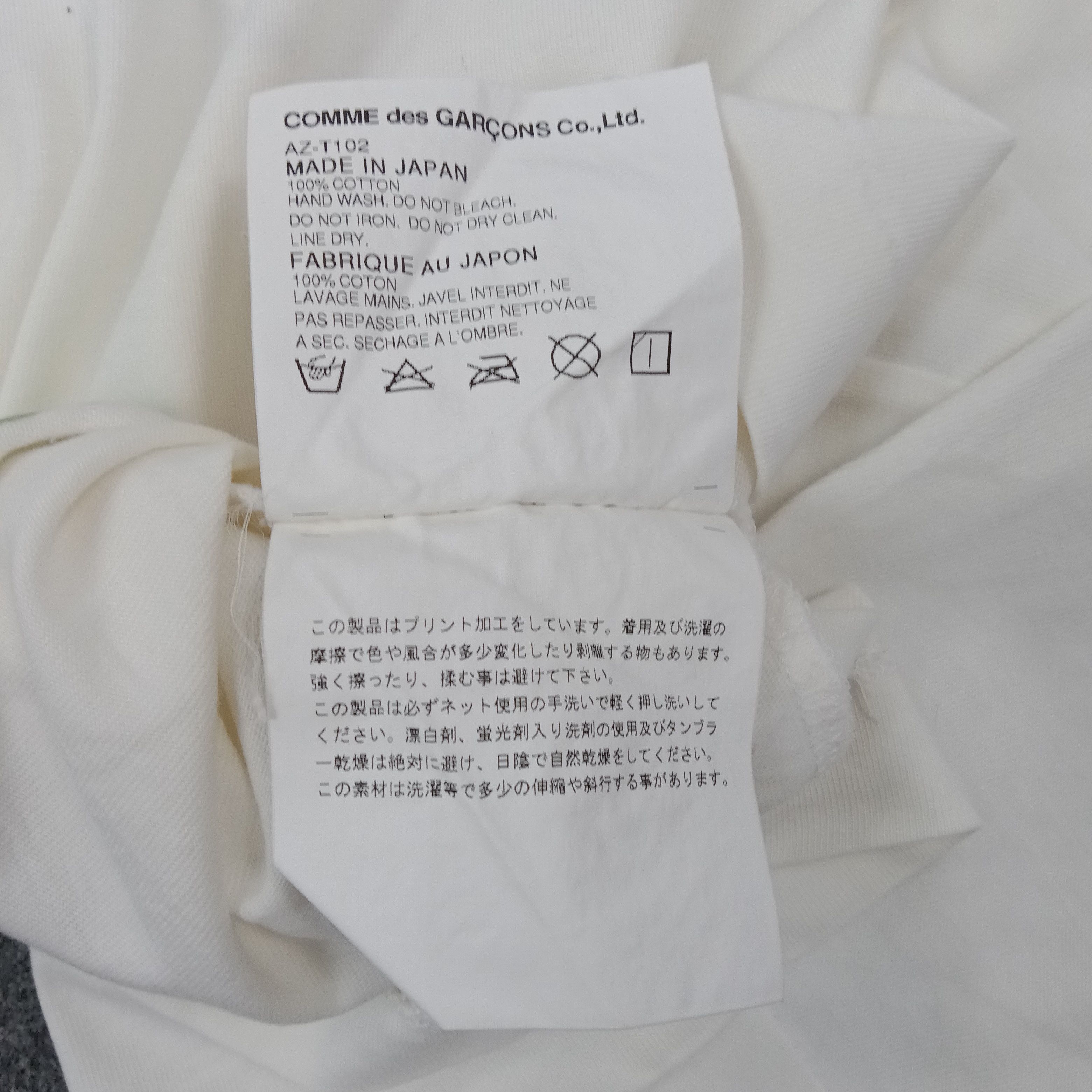 Comme des Garcons PLAY Comme des Garçons PLAY Japanese Designer Tshirt C267N31 Size US M / EU 48-50 / 2 - 8 Thumbnail