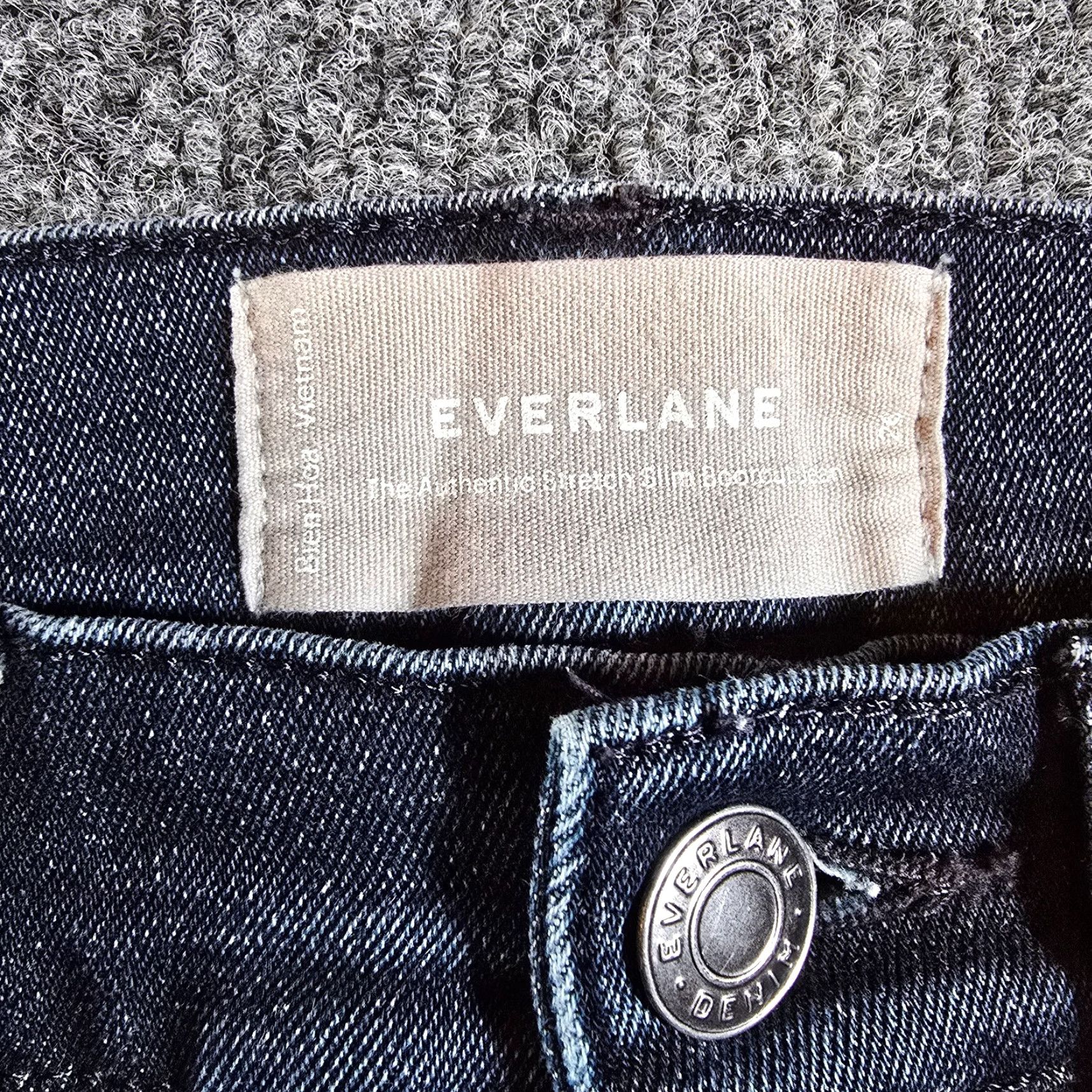 Everlane **Everlane Women's 26 Blue Authentic Stretch Bootcut Jeans 90s** User: **Everlane Women's Size 26 Blue Authentic Stretch Bootcut Jeans 90s** Size 26" / US 2 / IT 38 - 3 Thumbnail
