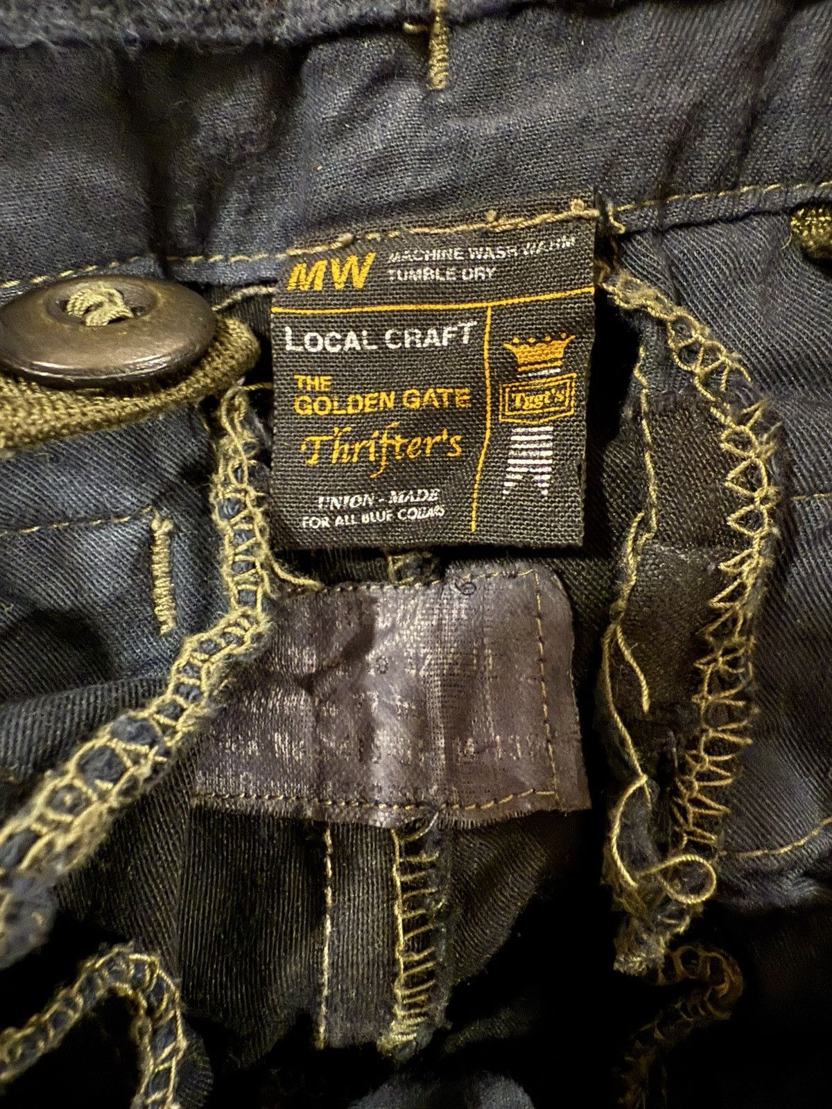 Other 90s-2000s Japan union studded cargo pants Size US 29 - 3 Thumbnail