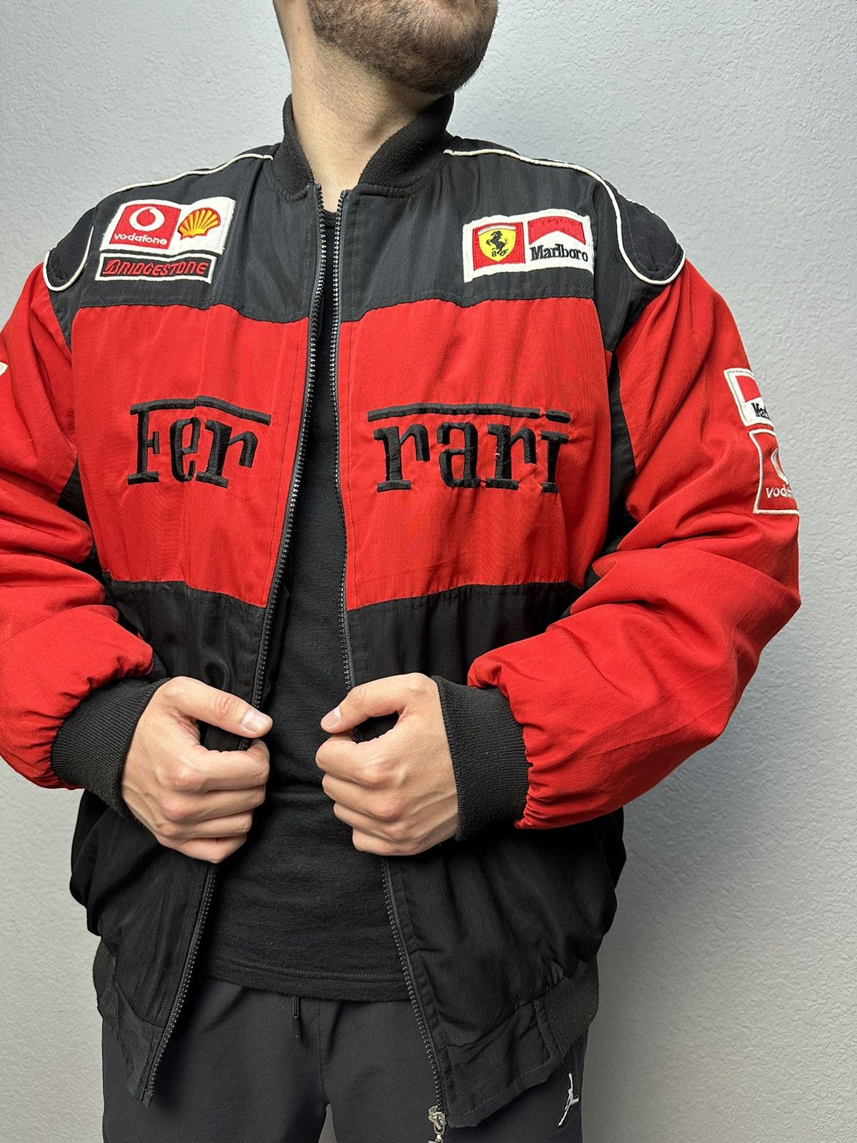 Ferrari × Formula 1 × Vintage Vintage Ferrari Marlboro Jacket Schumacher Embroidered Logo Size US L / EU 52-54 / 3 - 5 Thumbnail