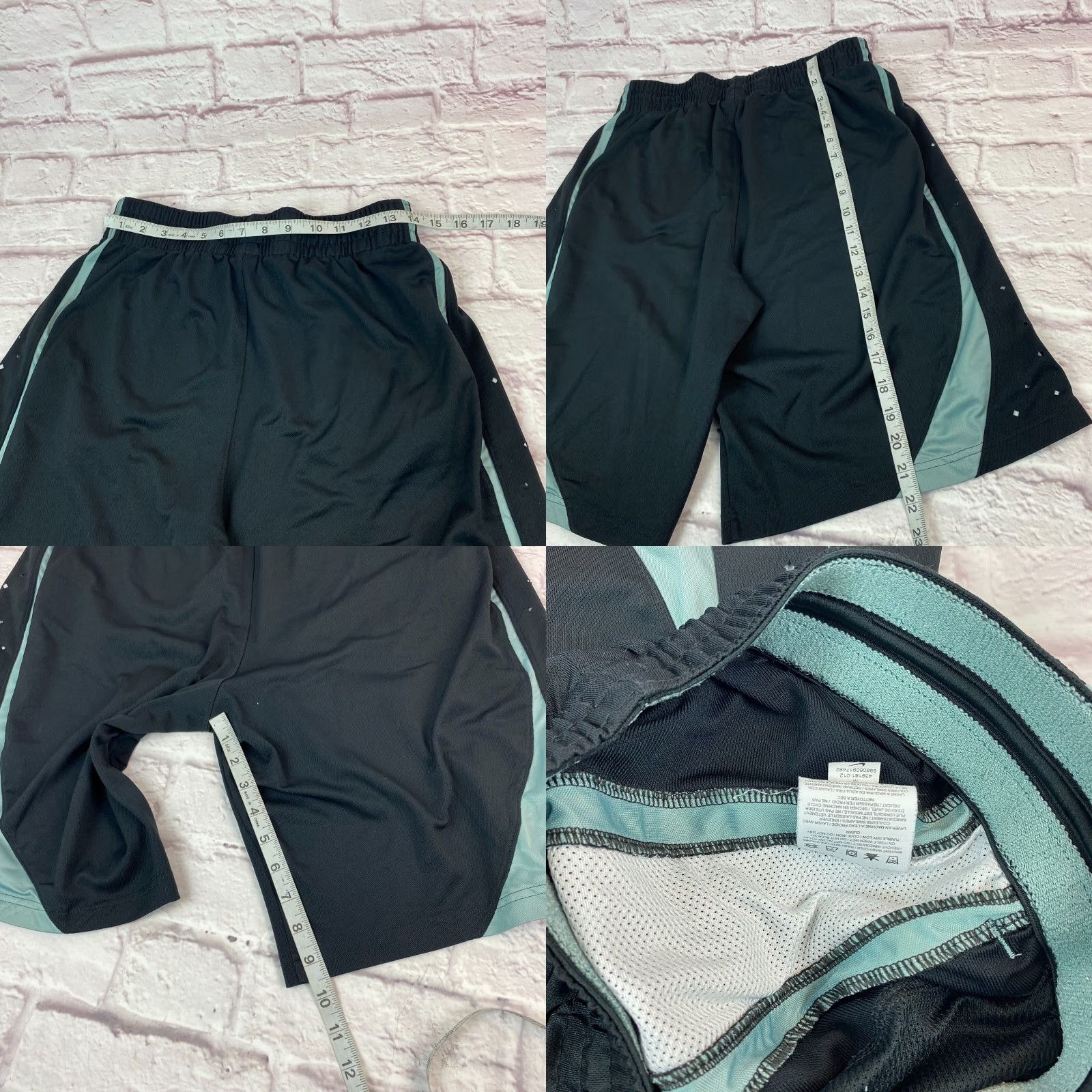 Nike Nike Lebron James Board Shorts Swim Trunks Mens Athletic Logo Drawstring Medium Blue Size US 31 - 8 Thumbnail