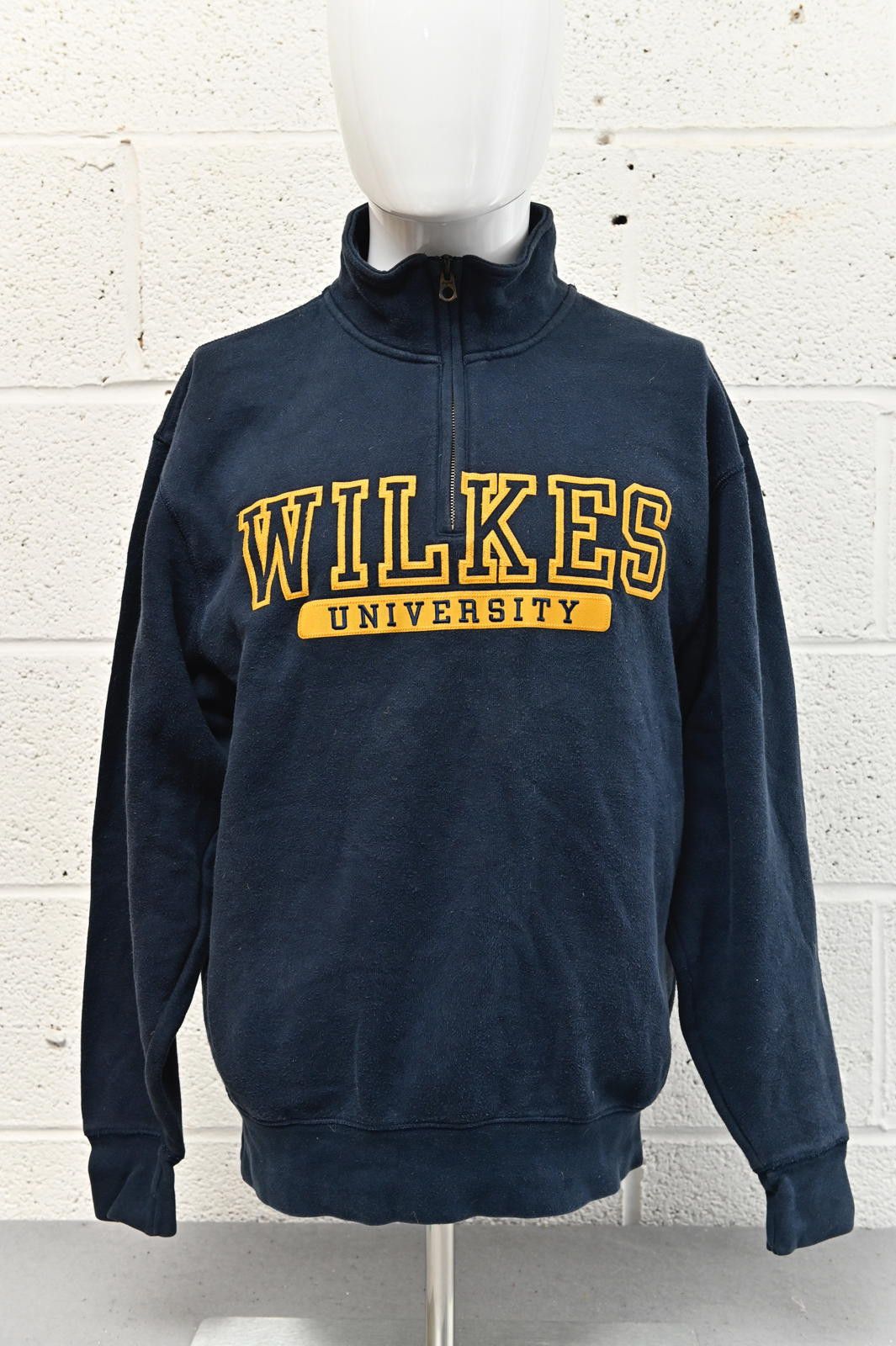 Designer Jansport Wilkes University 1/2 Zip Sweatshirt Mens Size M Size US M / EU 48-50 / 2 - 1 Thumbnail