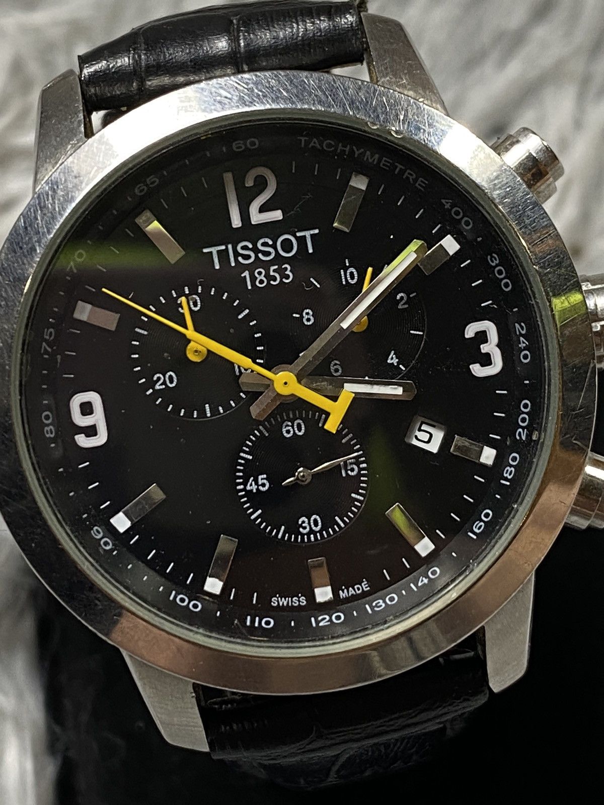 Tissot × Vintage Tissot Chronograph Watch 1853 - Swiss Precision Size ONE SIZE - 3 Thumbnail