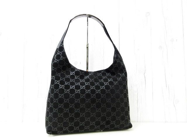 Gucci Vintage Gucci Tom Ford Bag Black Suede Excellent Condition Size ONE SIZE - 3 Thumbnail