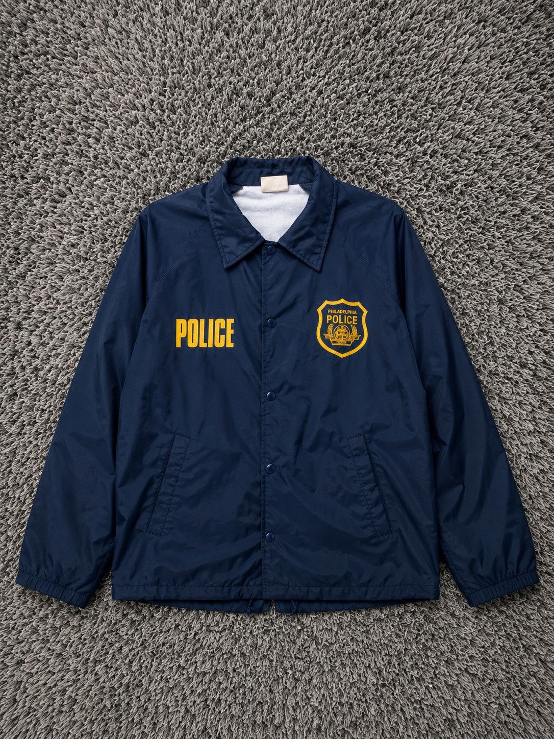 Other 🔥 Vintage Police big logo Nylon Jacket Made In Usa Size US XL / EU 56 / 4 - 2 Thumbnail