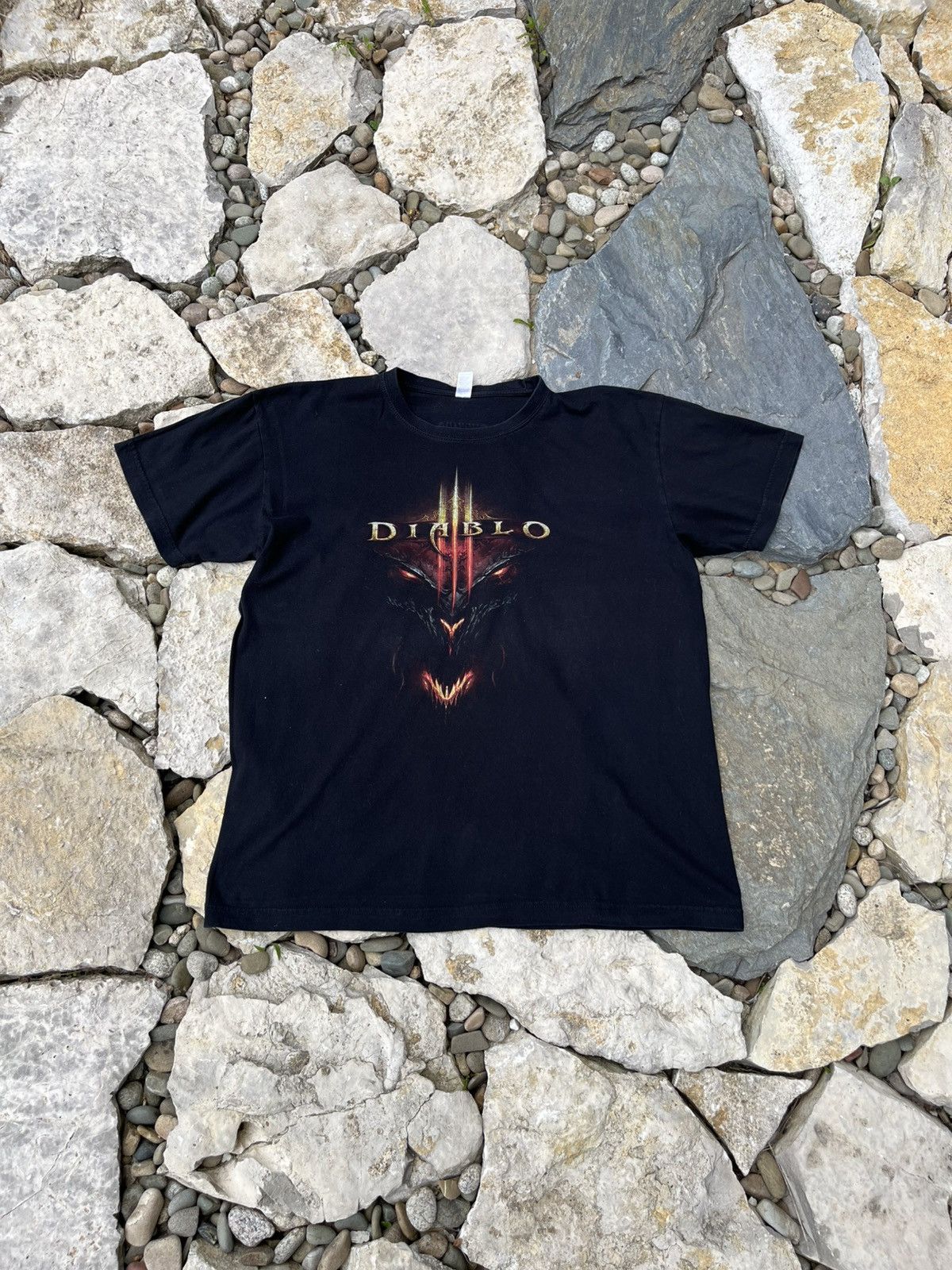 Playstation × Vintage Vintage Diablo 3 Blizzard dragon graphic tee t-shirt Size US L / EU 52-54 / 3 - 1 Thumbnail