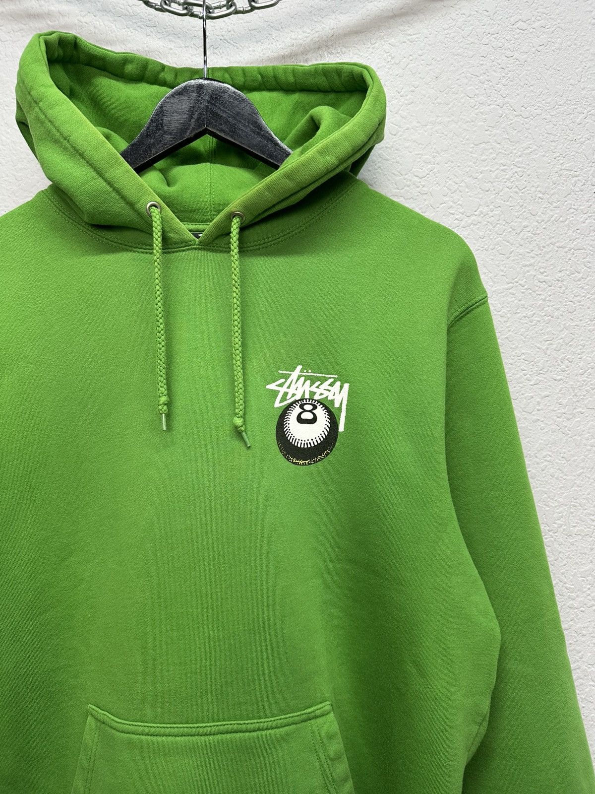 Stussy Vintage Stussy Big Logo Hoodie Boxy Green Y2K Size US M / EU 48-50 / 2 - 7 Thumbnail