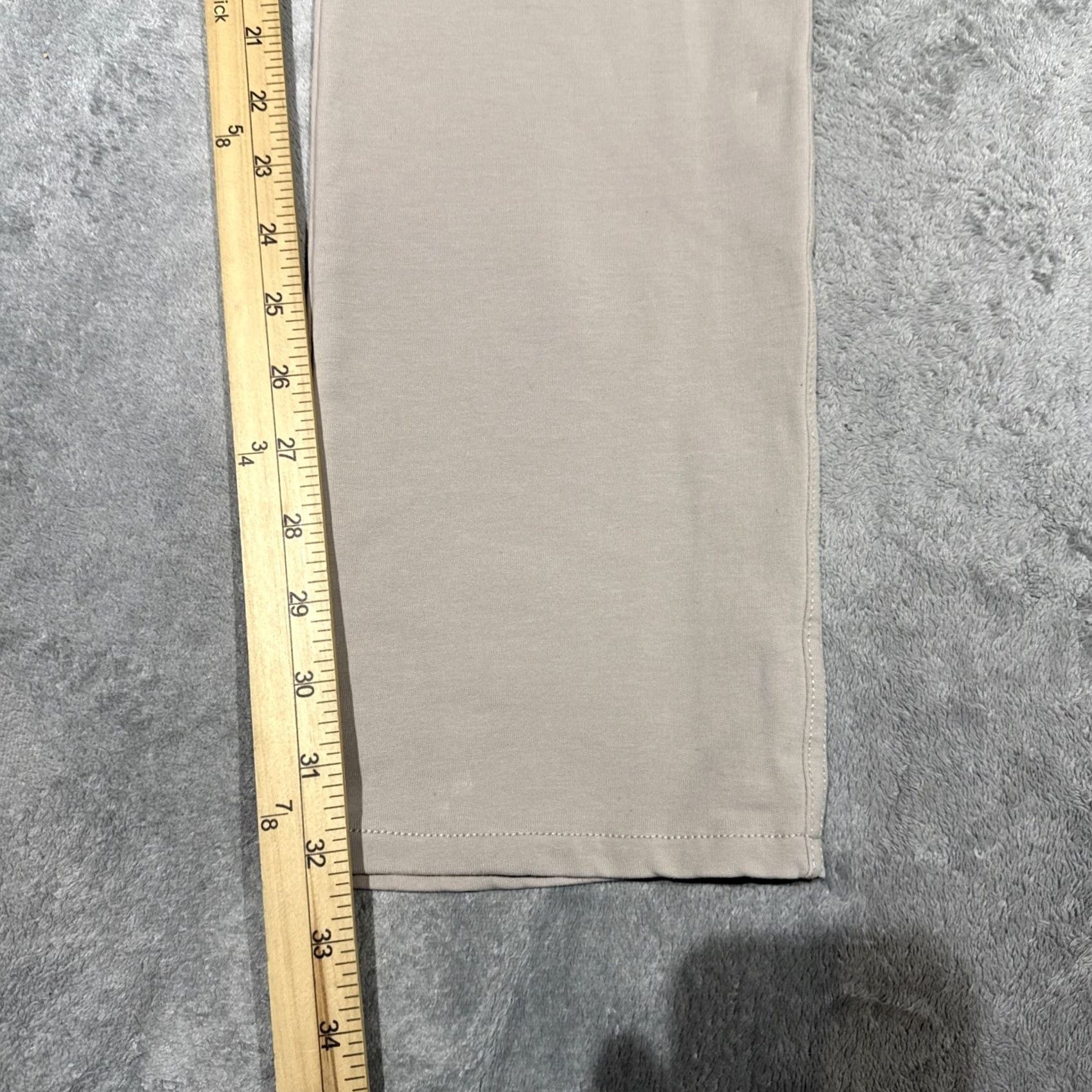 Vintage Swet Tailor All In Pants Mens 30x32 Beige Performance Stretch Chino Flat Front 5-Pocket Regular Straight Size US 30 / EU 46 - 5 Thumbnail